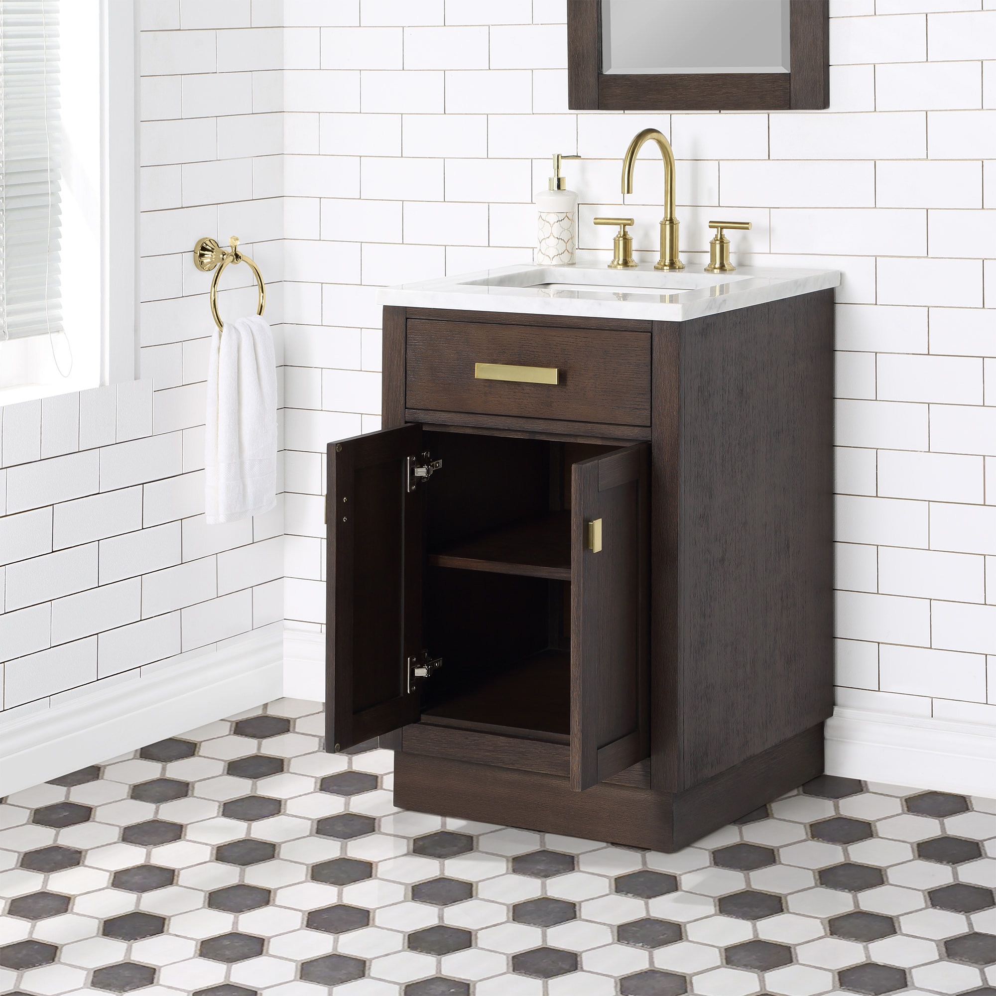Water Creation CH24D-0614BK Bath-Vanity-Combo - View #4