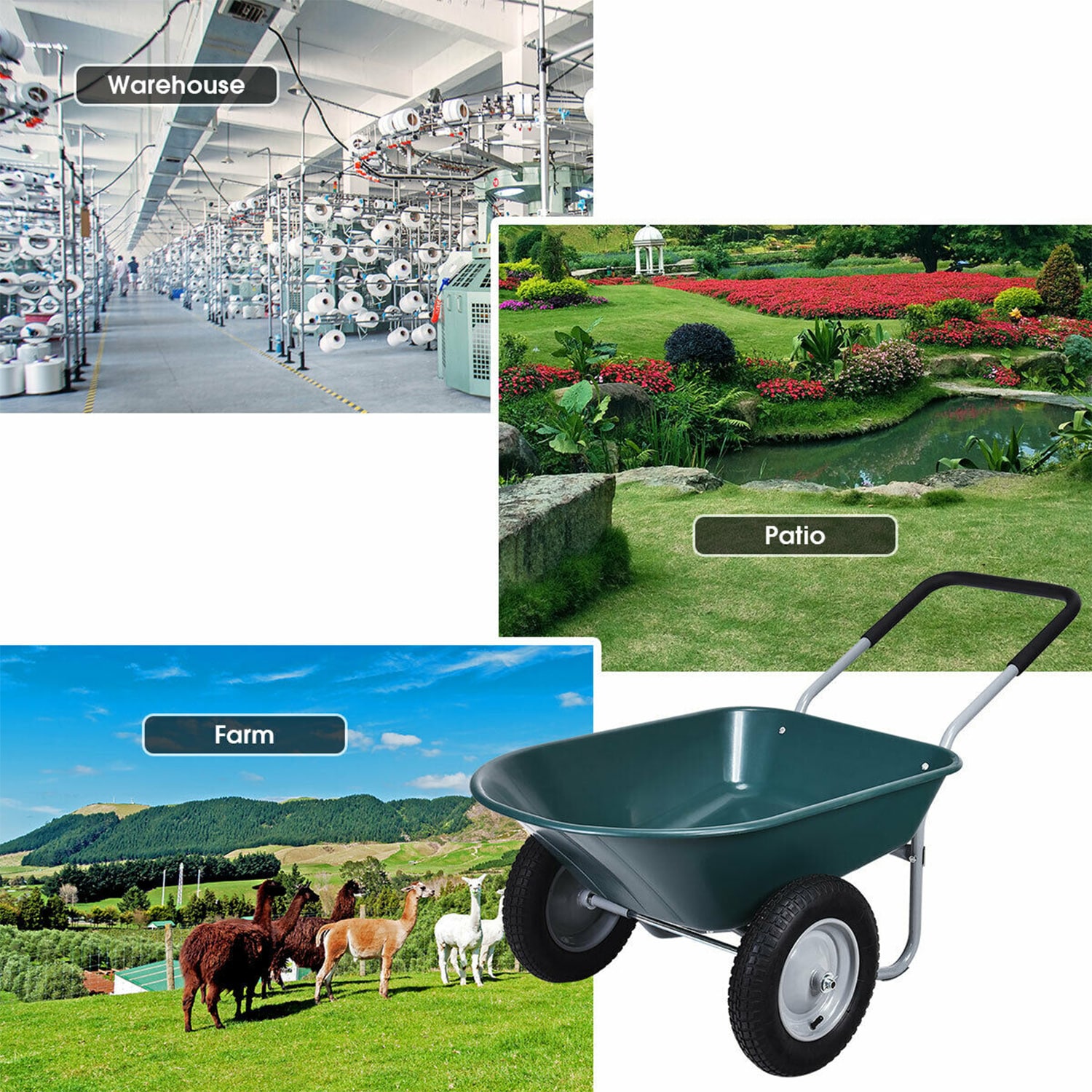 WELLFOR CHY-GC154GN Yard-Carts - View #7