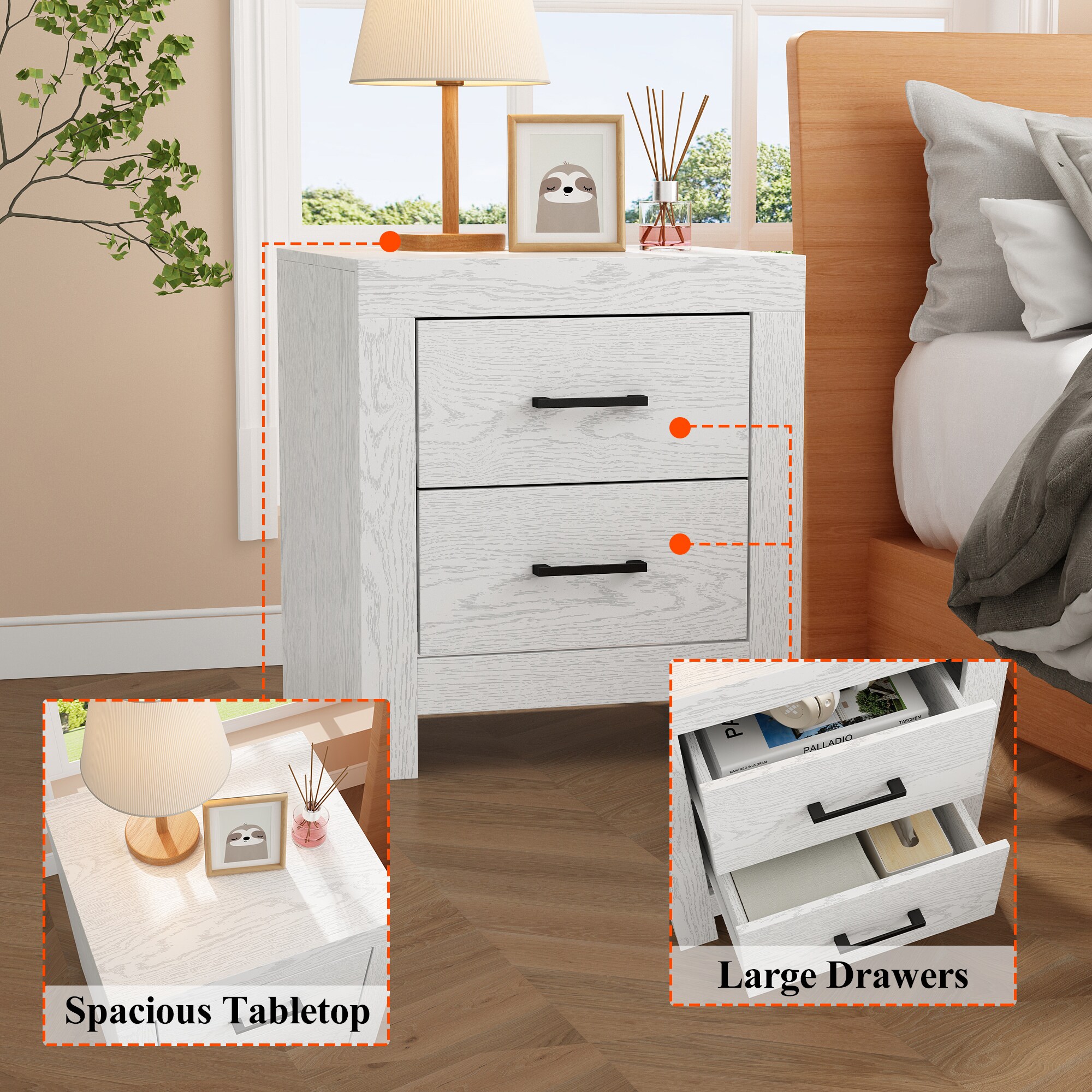 FUFU&GAGA KF200256-01 nightstands - View #6