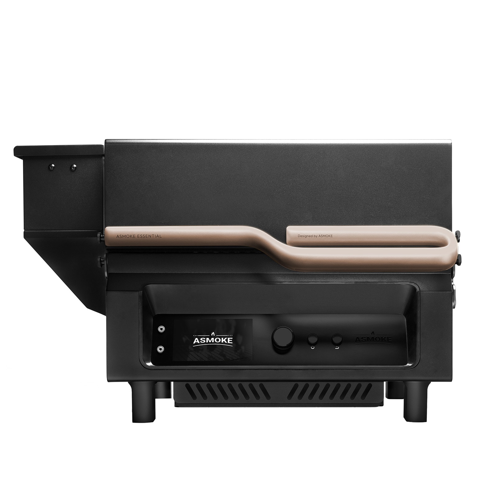 ASMOKE CPES0360901 Essential 196.5-Sq. Inches Black Pellet Grill