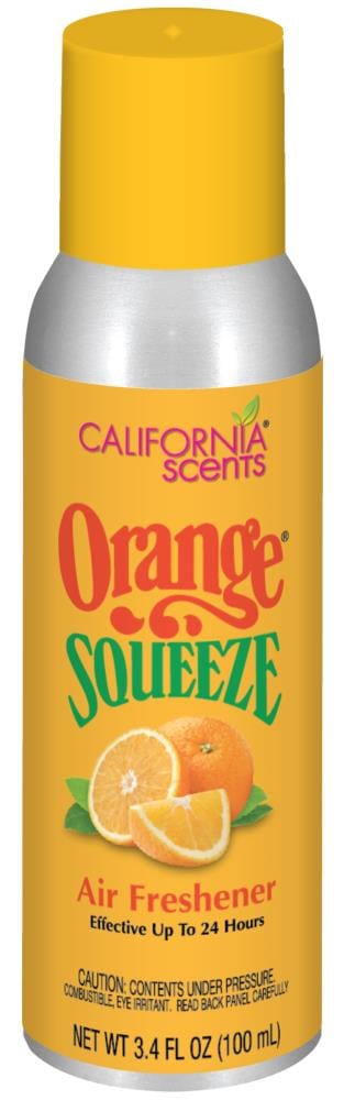 California Scents 3.4-fl oz Orange Squeeze Spray Air Freshener in