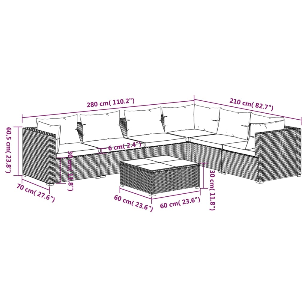 Tinyhomie LW-L-DP3101729 Patio-Conversation-Sets - View #6