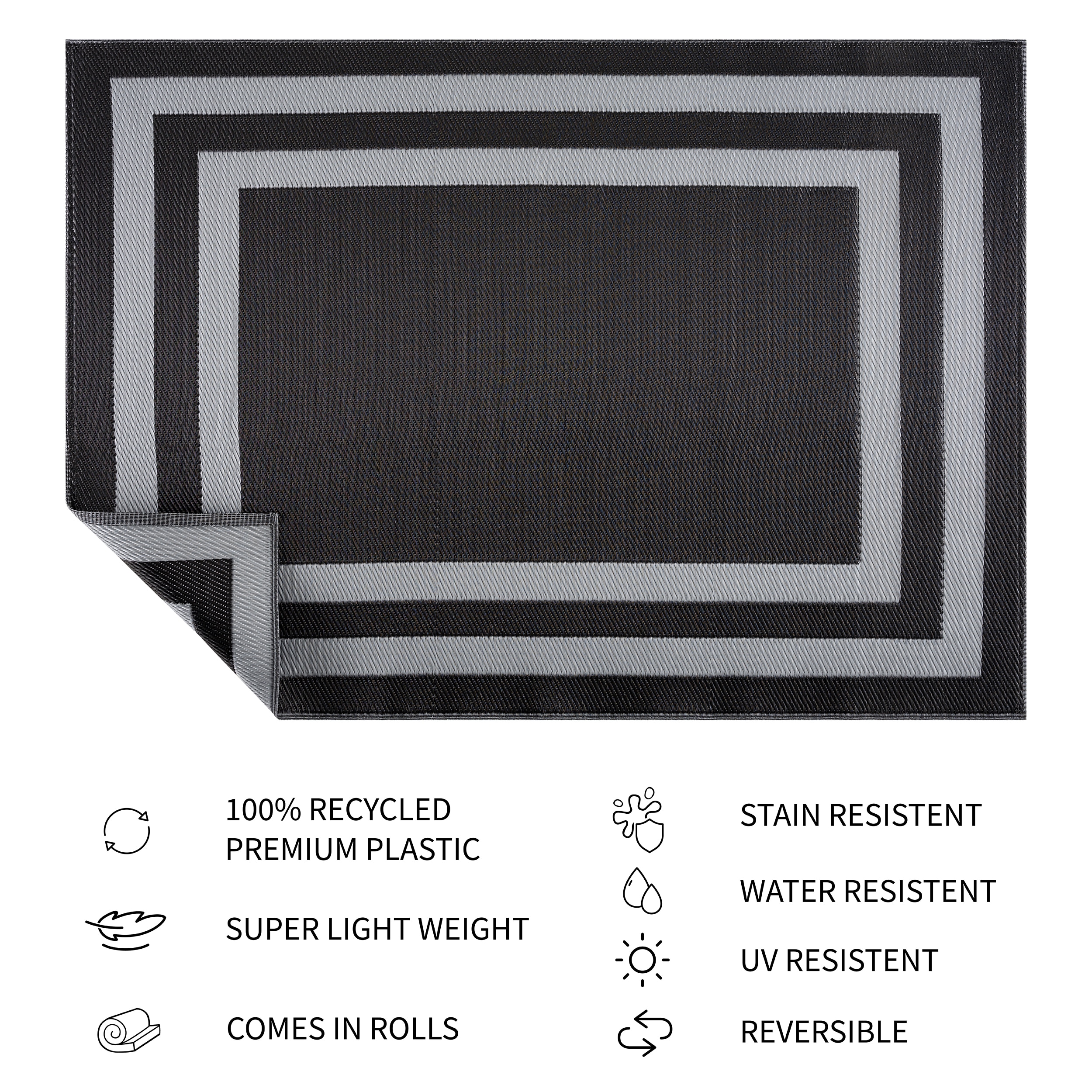 Playa Rug PLY-R-PRS-BG-5X7 rugs - View #3