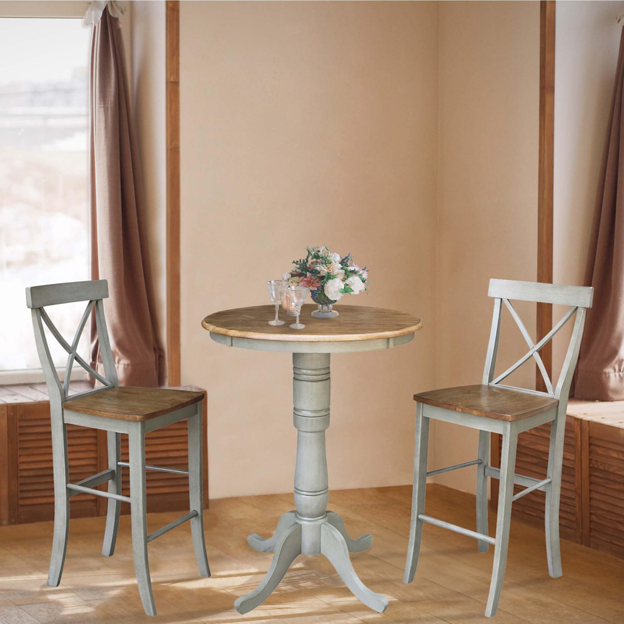 International Concepts K41-30RT-6B-S6133-2 Dining-Sets - View #2