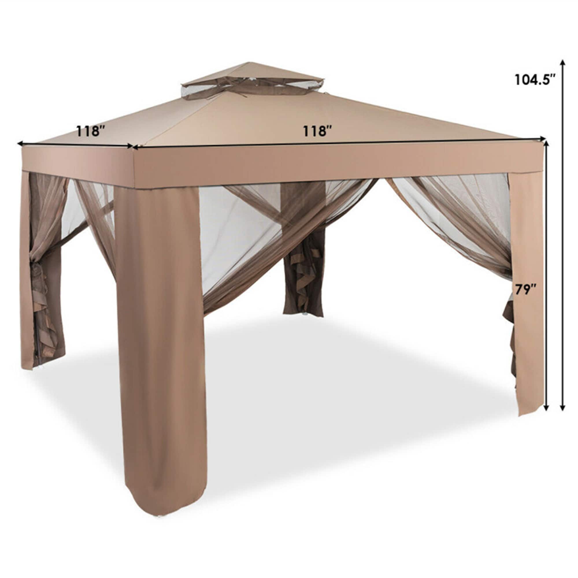 BABOOM BOM-70368-OR Wood-Resin-Gazebos - View #5