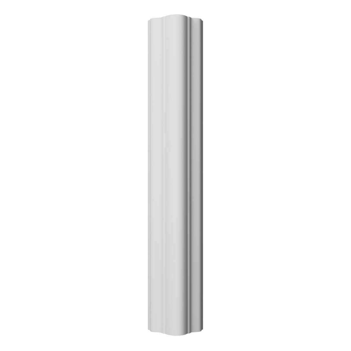 Ekena Millwork MLD01X01X02CO Cole Smooth 1-1/2-in x 1-1/2-in x 7-ft 10-1/2-in Primed Urethane MLD01X01X02CO Chair Rail Moulding