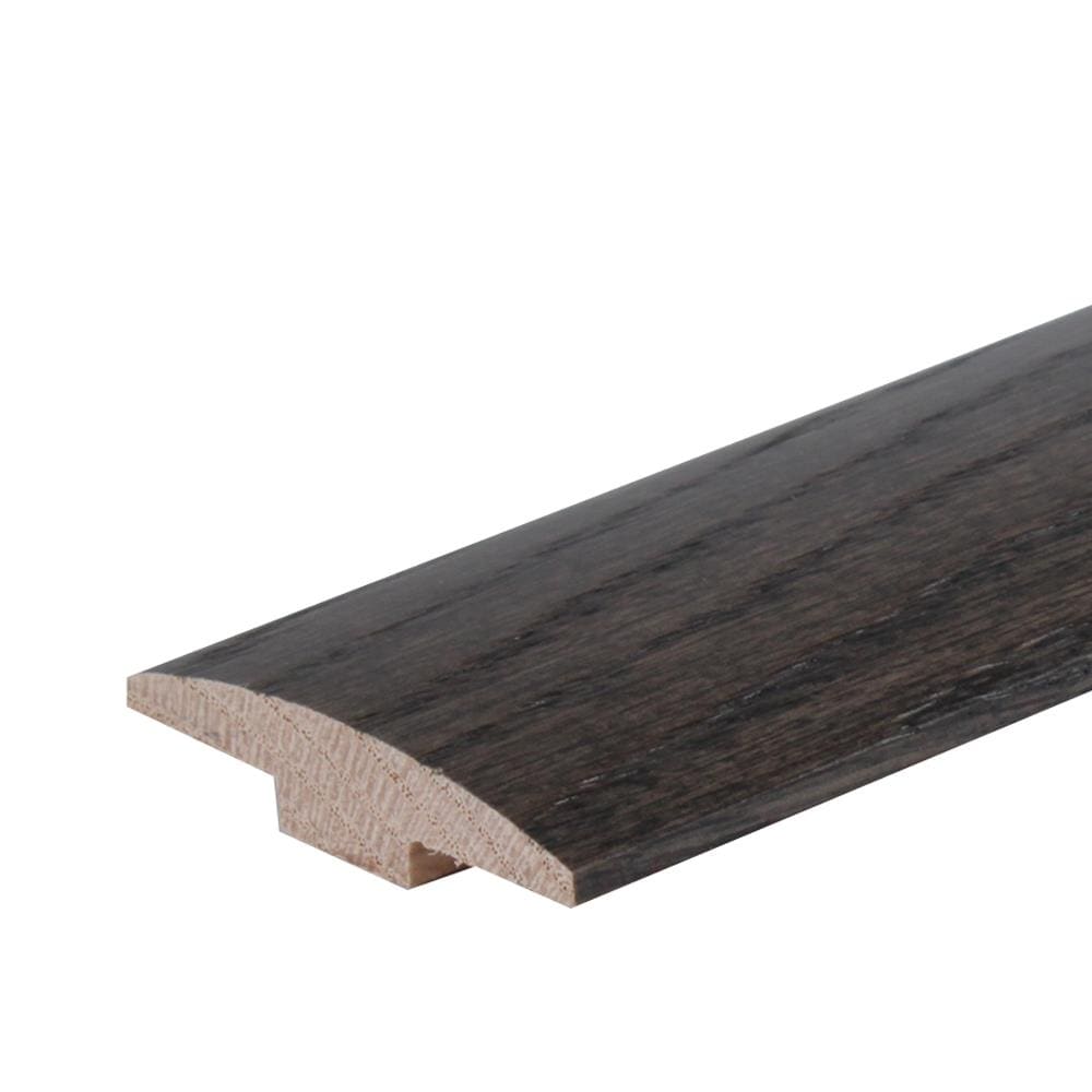 Flexco 1393807 Pewter 0.46-Inches T x 2-Inches W x 78-Inches L Solid wood T-moulding