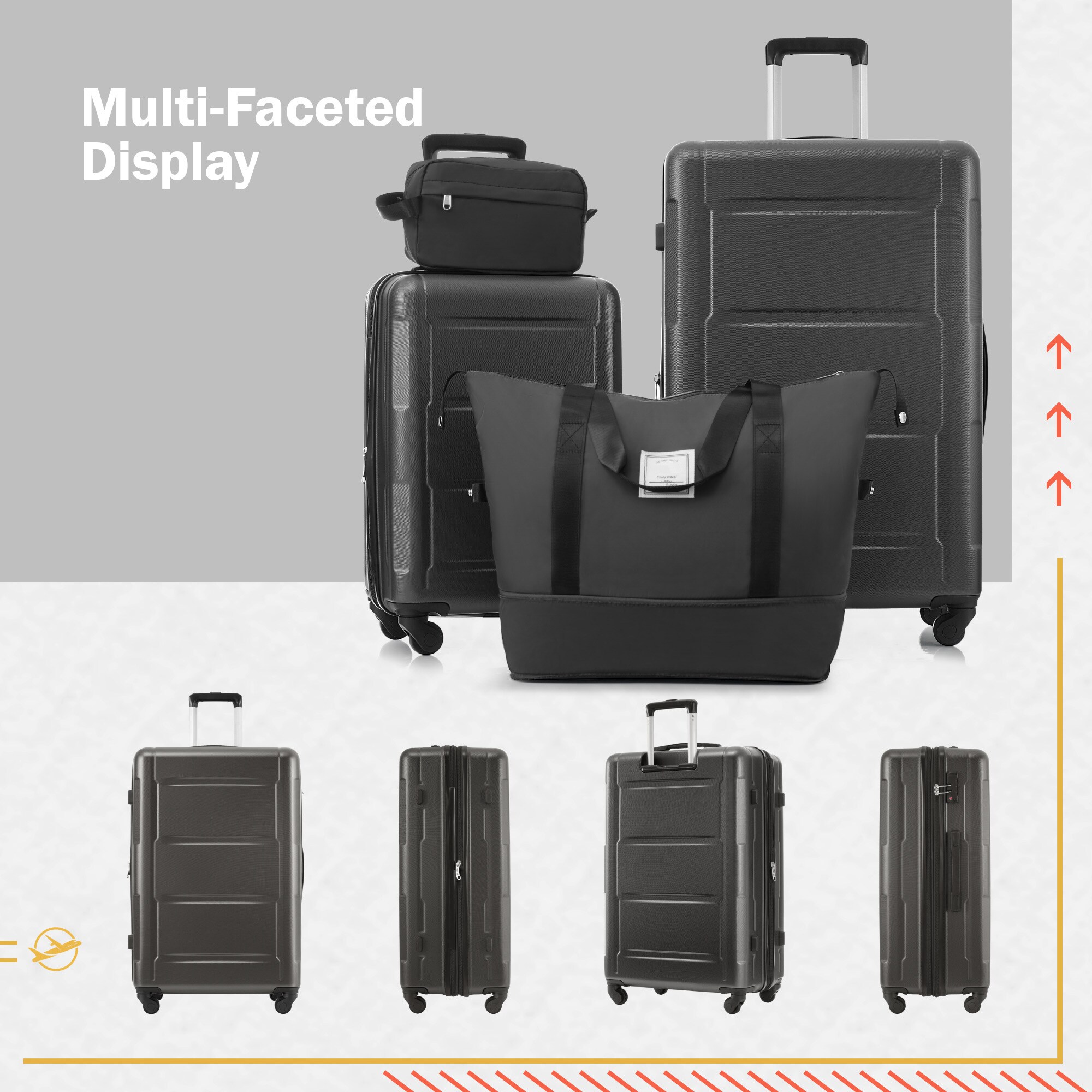 LOVMOR SF-H-N732P198745B Luggage-And-Luggage-Sets - View #3