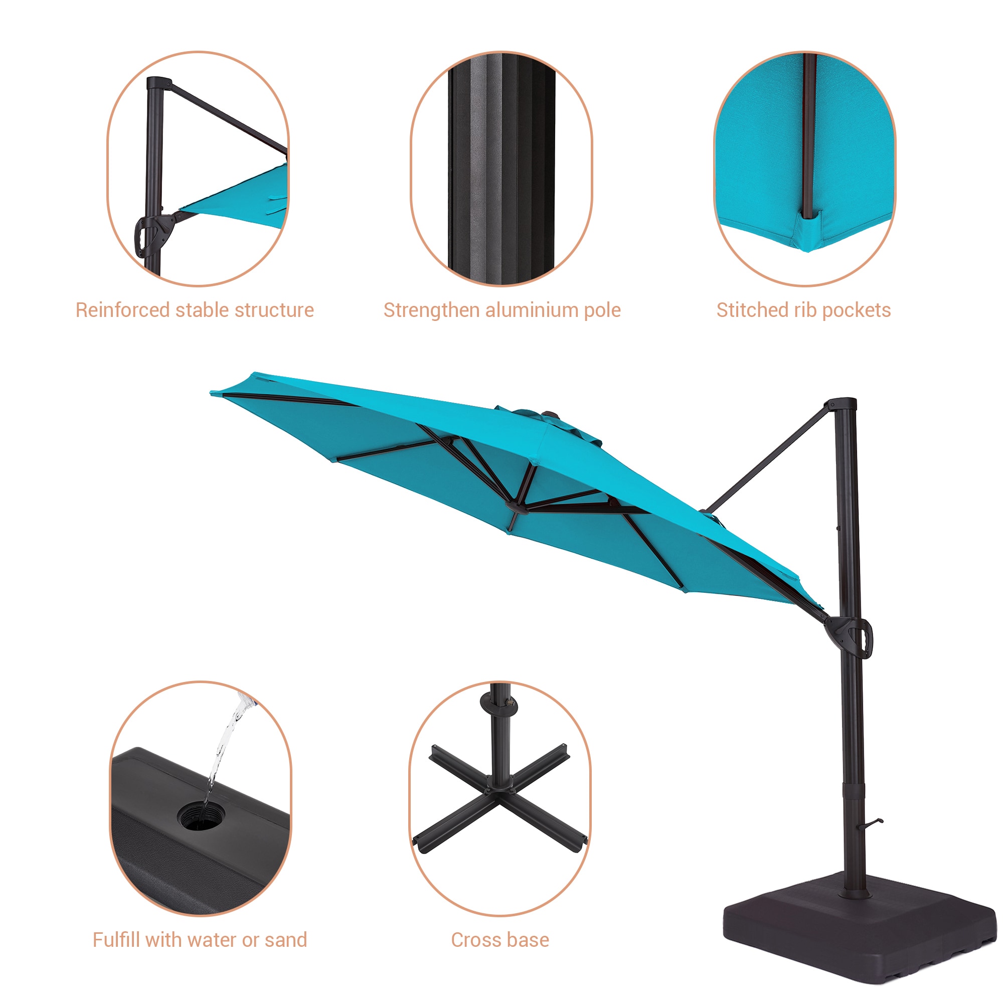 ACEGOSES LW-1159LB-LED-WB Umbrellas-2 - View #4