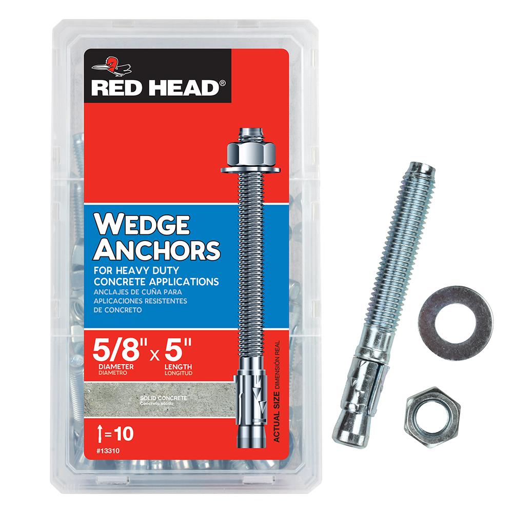 Head 5/8-in x 5-in Concrete Anchors Lowes.com
