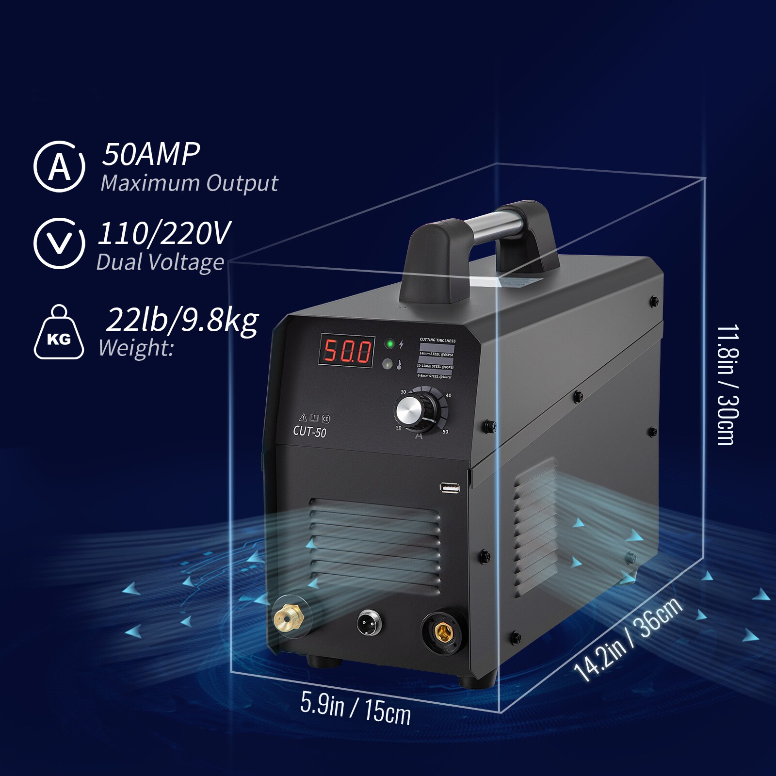 VEVOR SCDLZ50A110201567V5 Plasma-Cutters - View #7