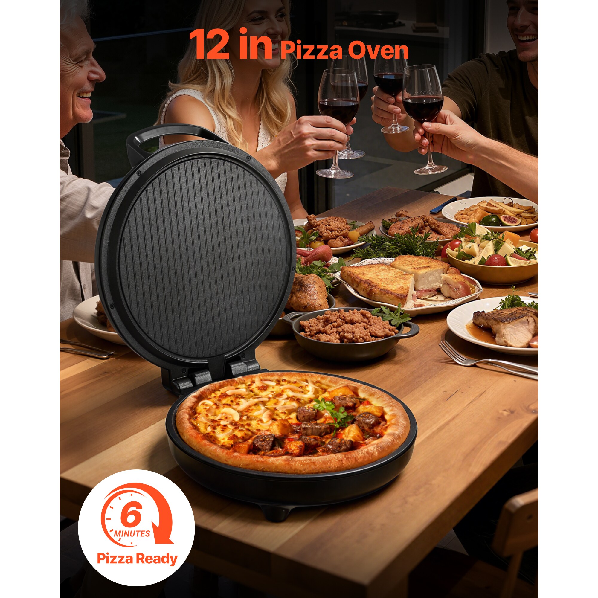 VEVOR SCPDKSXKG12Y08861V1 Outdoor-Pizza-Ovens - View #2