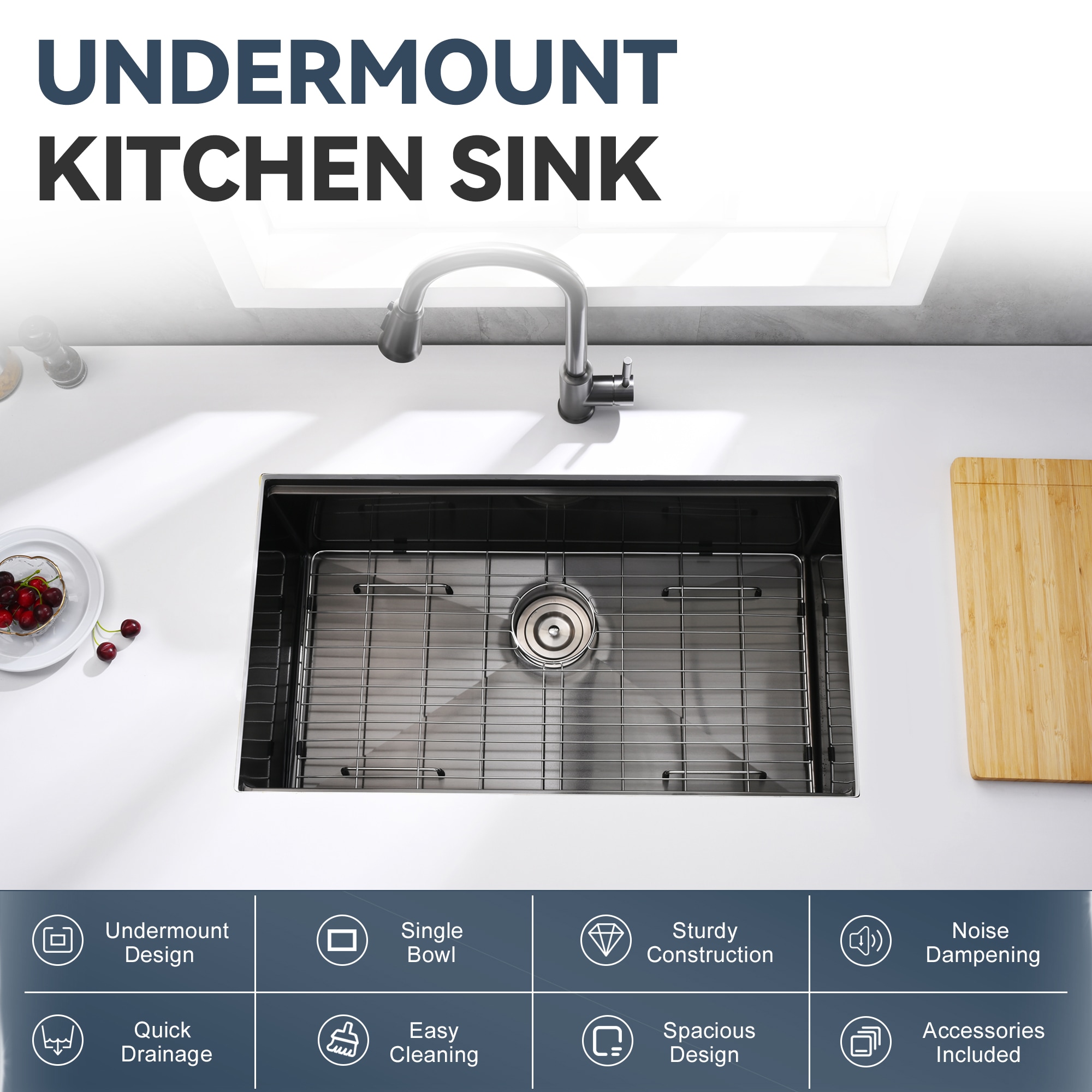 Trivework AQKS04-BL-331908-DZ Kitchen-Sinks - View #5