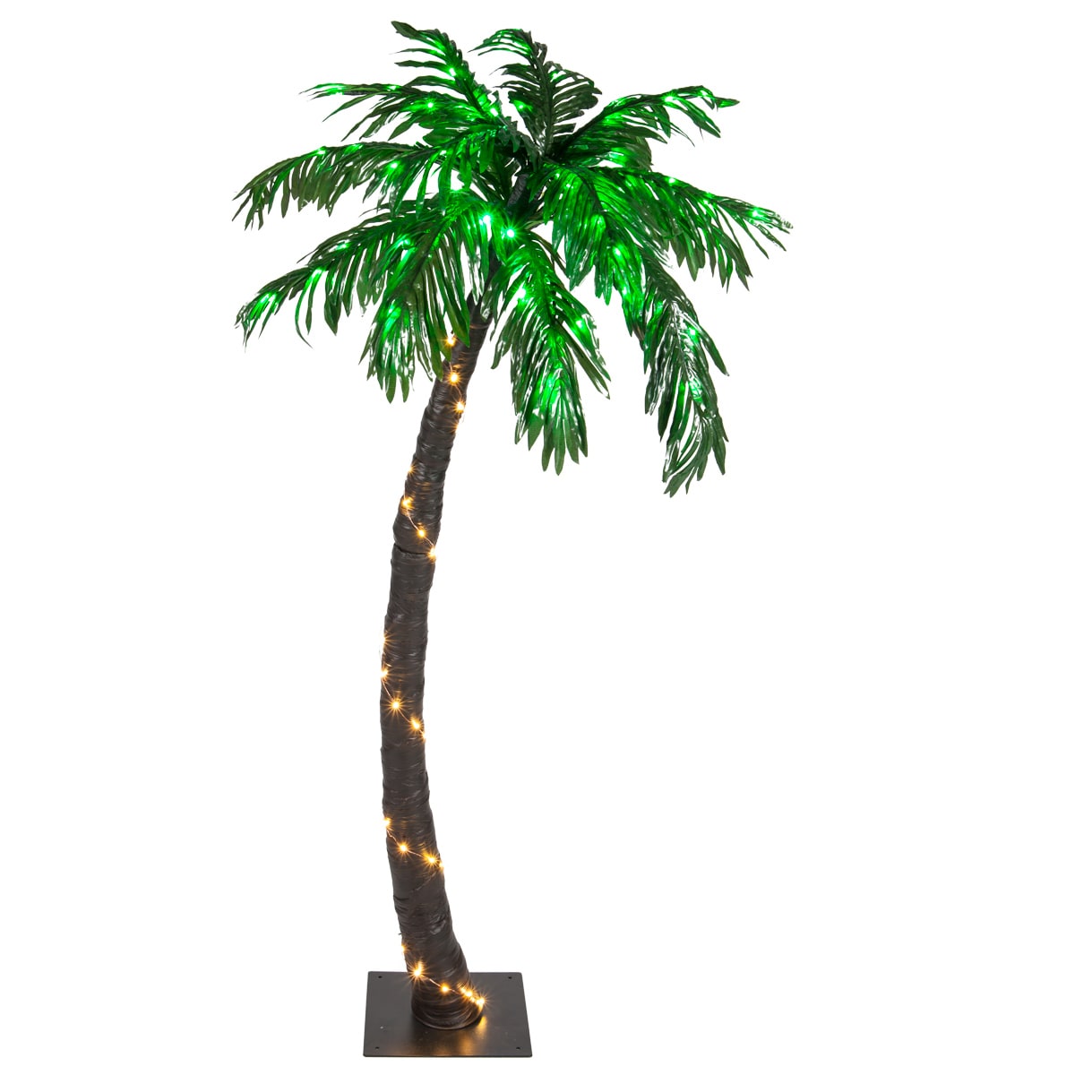 Palm Tree Slim Can Koozie