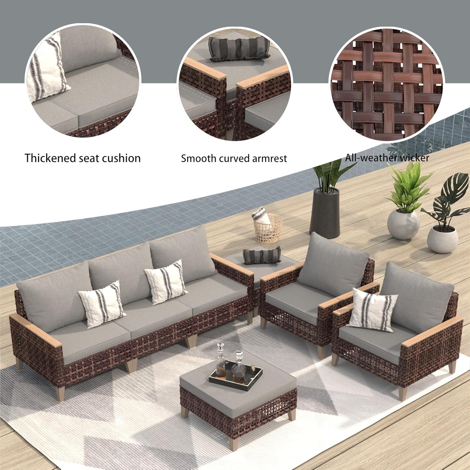 CESICIA 767-Z95 Patio-Conversation-Sets - View #5