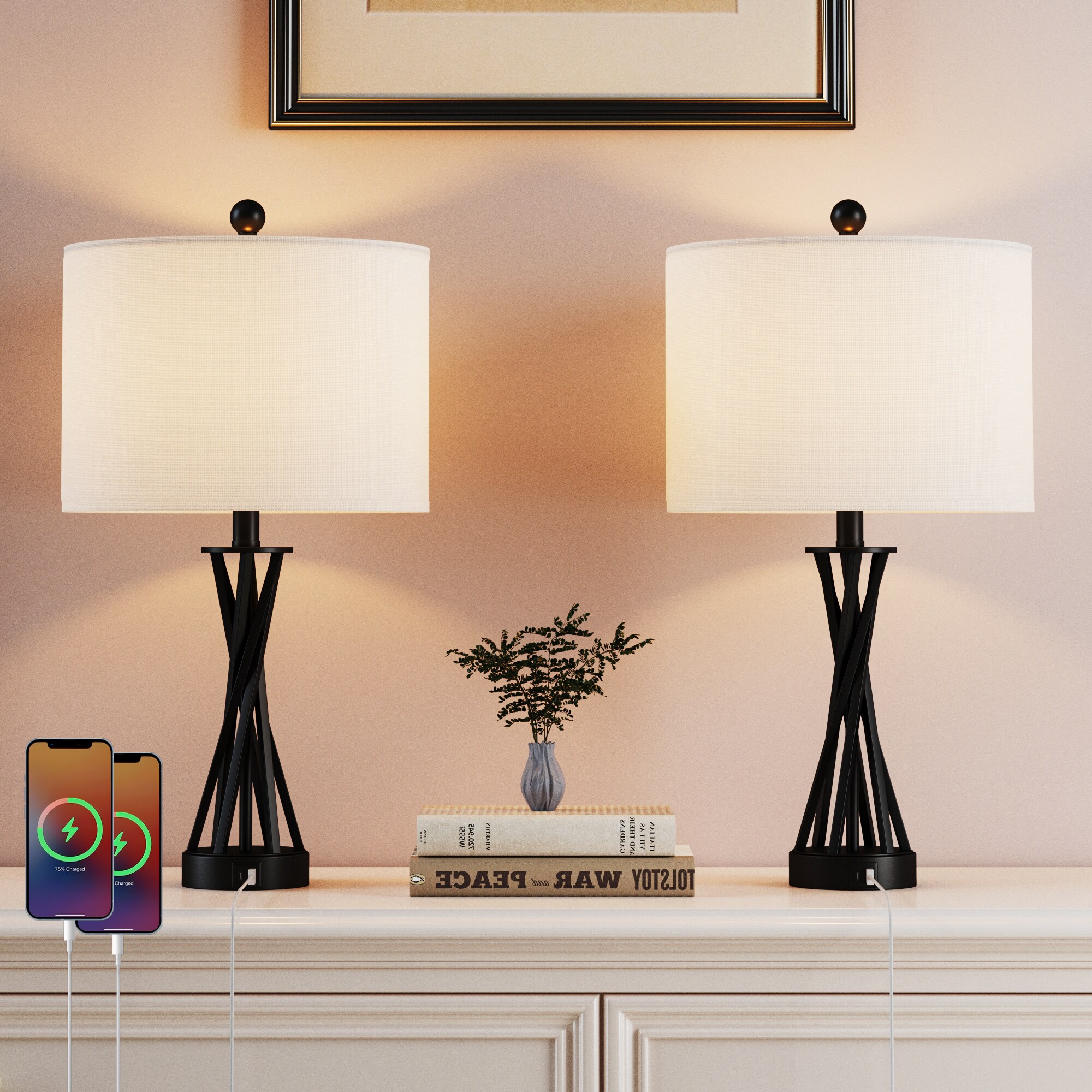 Maxax T257-BK Table-Lamps - View #2