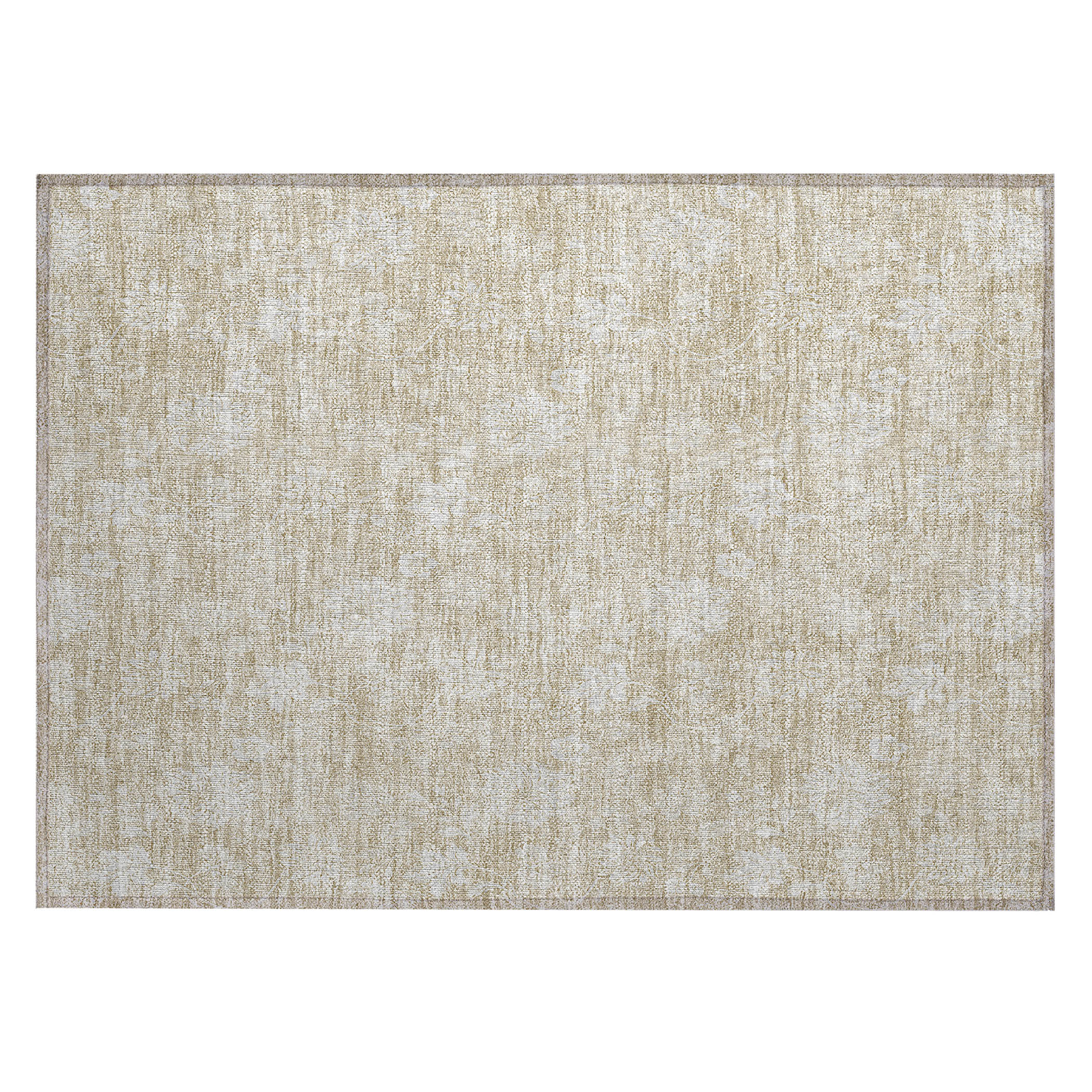 Addison Rugs ACN681BG20X30 Chantille ACN681BG 2 x 3 (ft) Polyester Beige Rectangular Indoor/Outdoor Geometric Machine washable Area rug