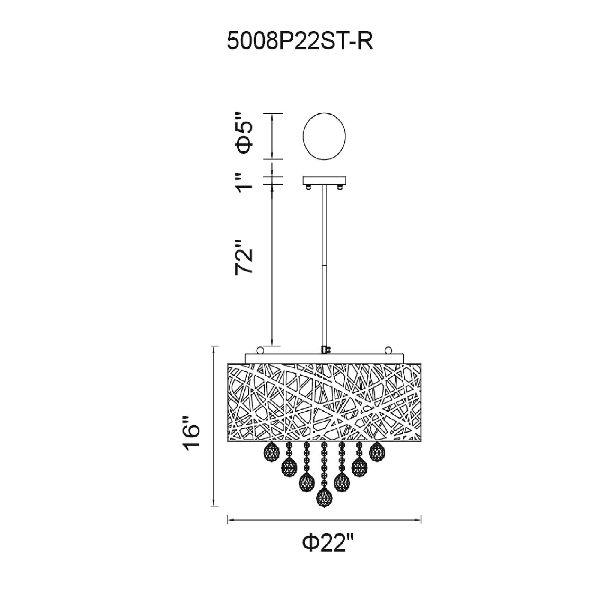 CWI Lighting 5008P22ST-R b090015 - View #10