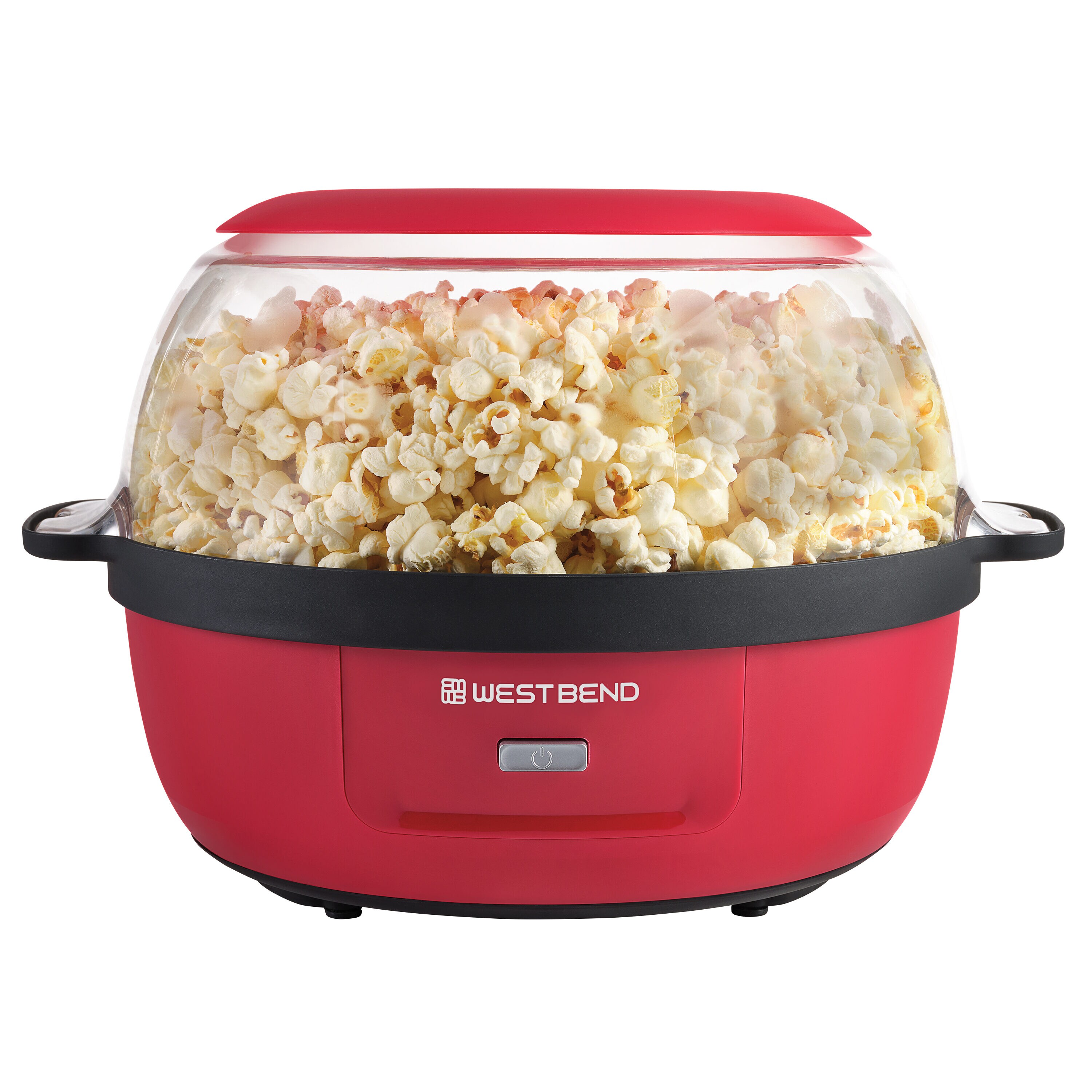 West Bend Blue Tabletop Popcorn Machine, 4 Quart Capacity, Easy to Use &  Clean, cETL Safety Listed