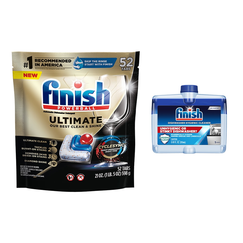 Finish Ultimate 52-Count Fresh Dishwasher Detergent in the Dishwasher  Detergent department at