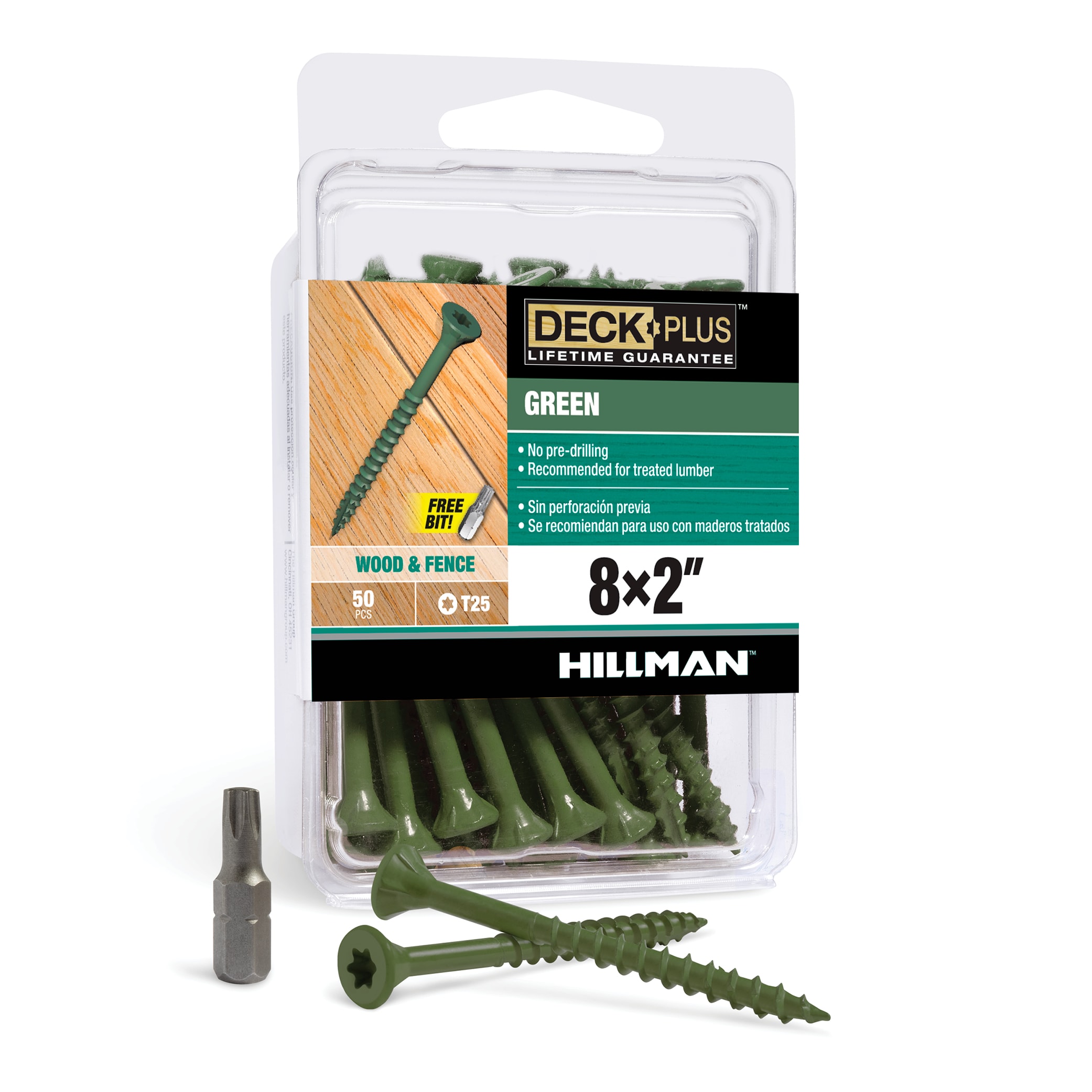 Deck Plus 42586 #8 x 2-in Wood to wood Deck Screws ( 50 -Per Box )