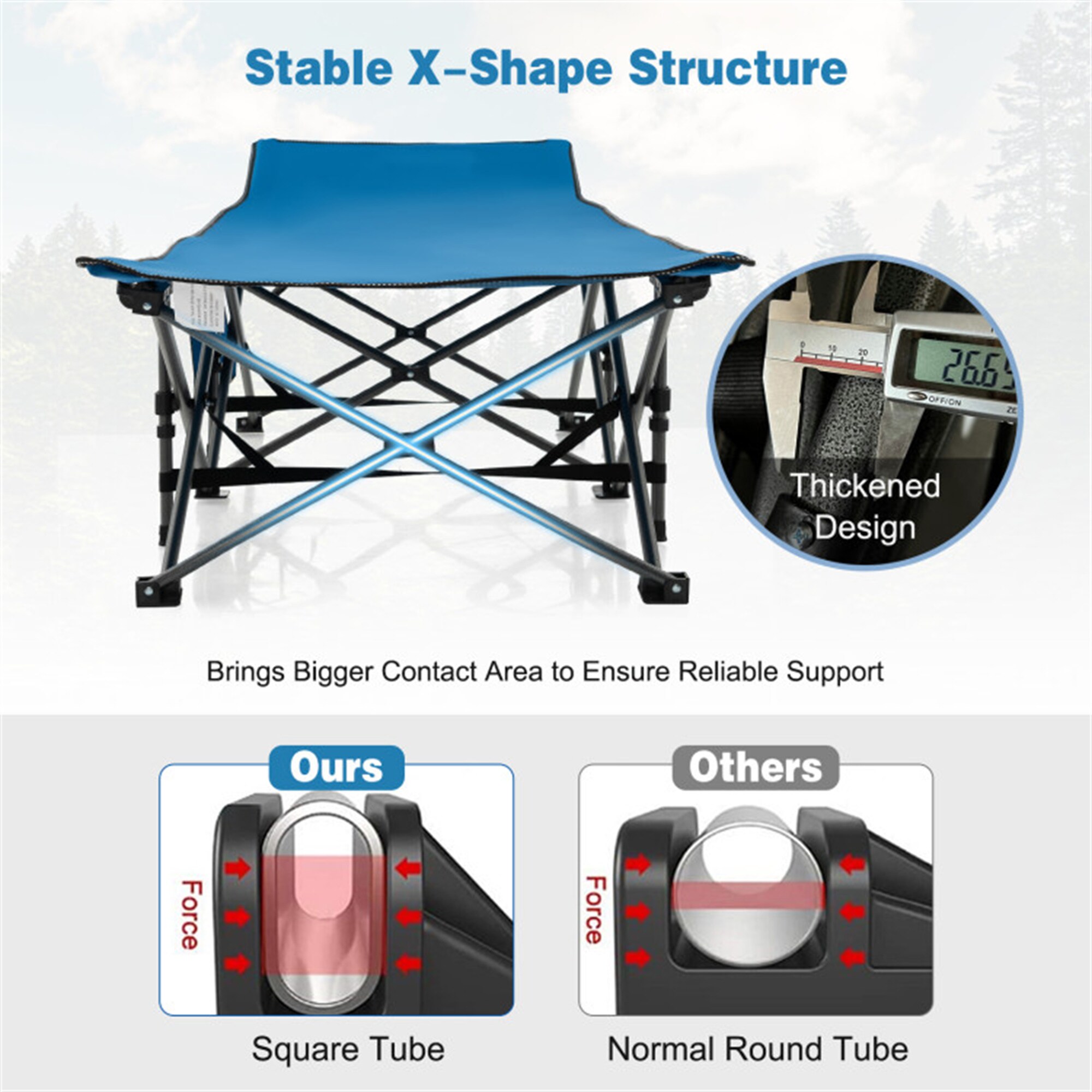 BABOOM BOM-10890BL-CO Beach-Camping-Chairs - View #6