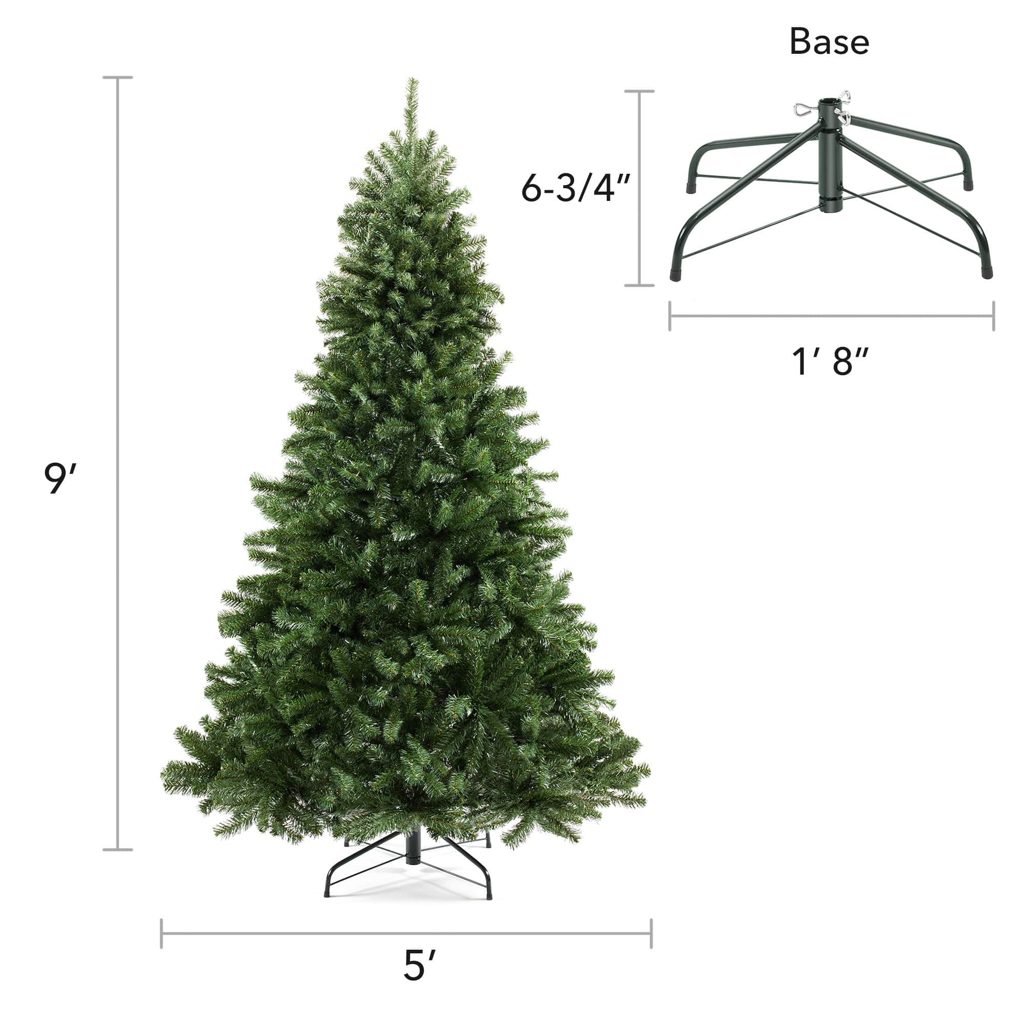 Casafield SZN-TR-119 Artificial-Christmas-Trees - View #6