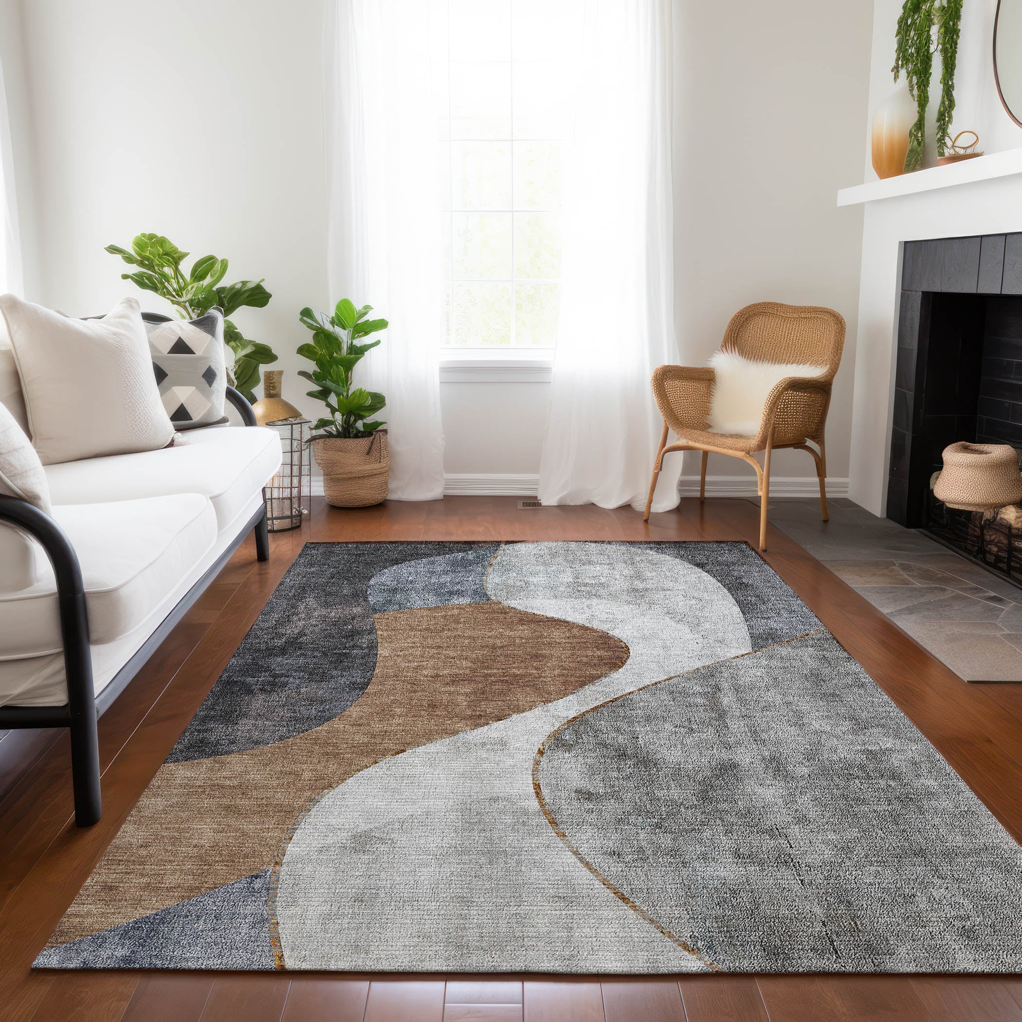 Addison Rugs ACN633GY5X8 rugs - View #7
