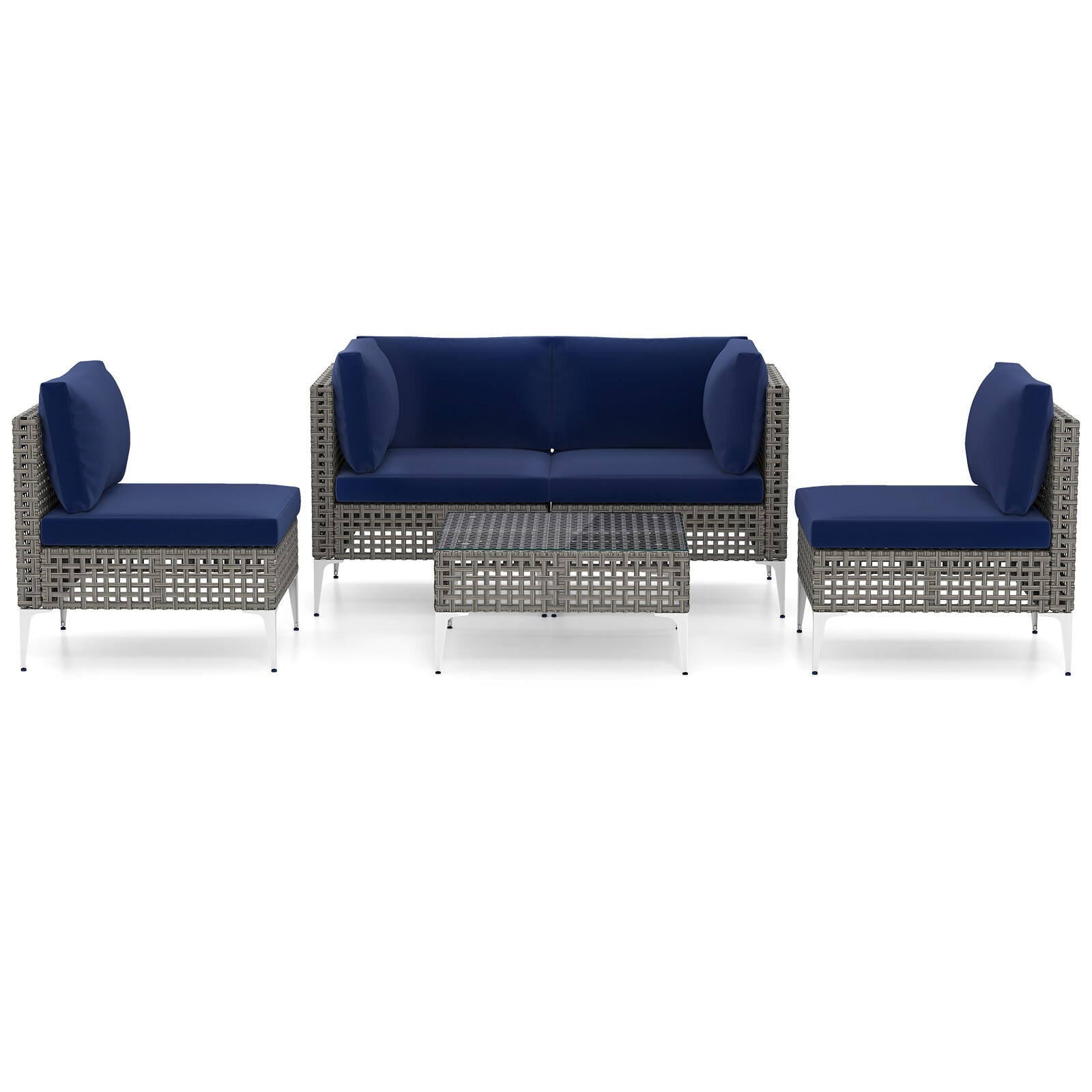 Slickblue D-CO-+YN86047WH Patio-Conversation-Sets - View #6
