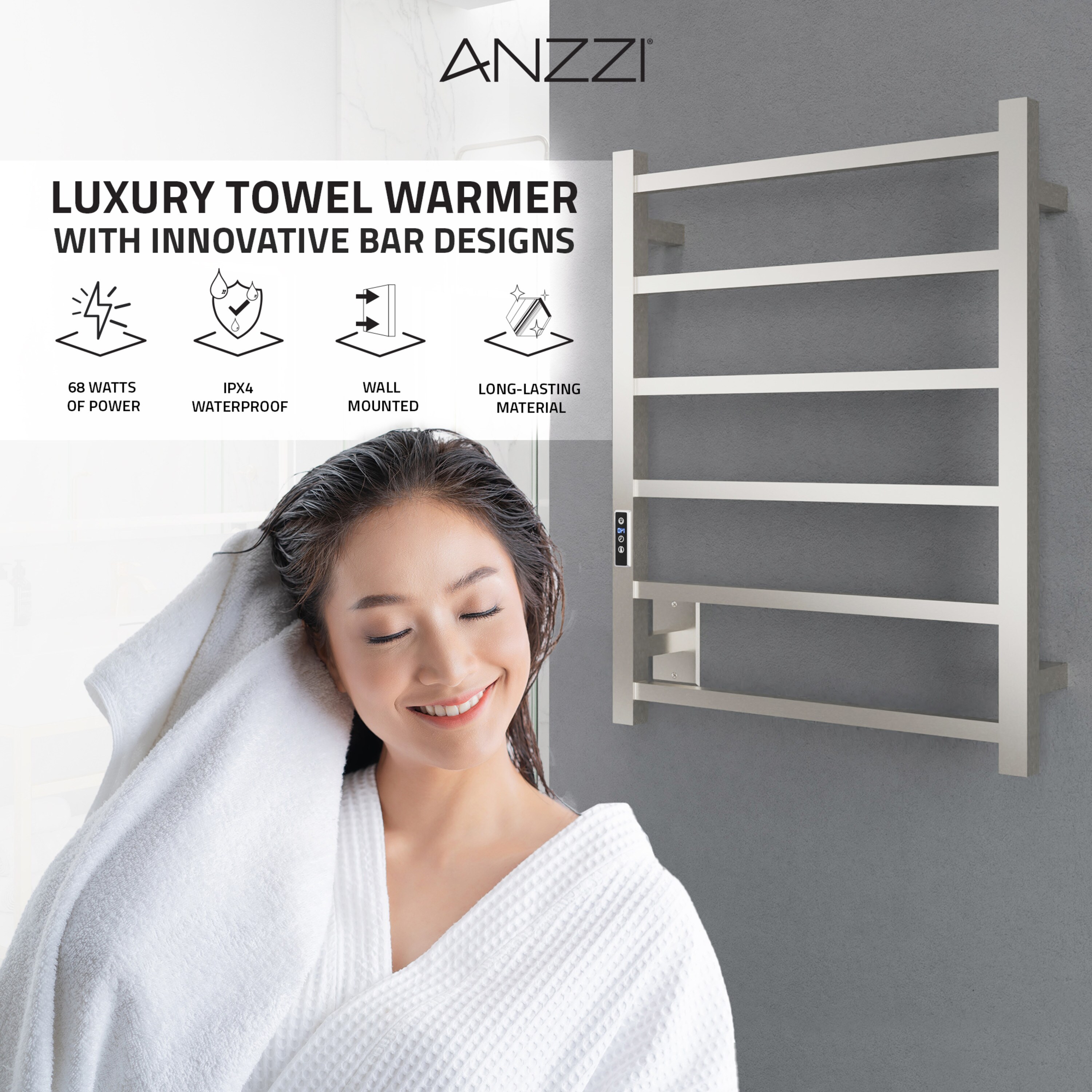ANZZI TW-AZ014BN Towel-Warmers - View #7
