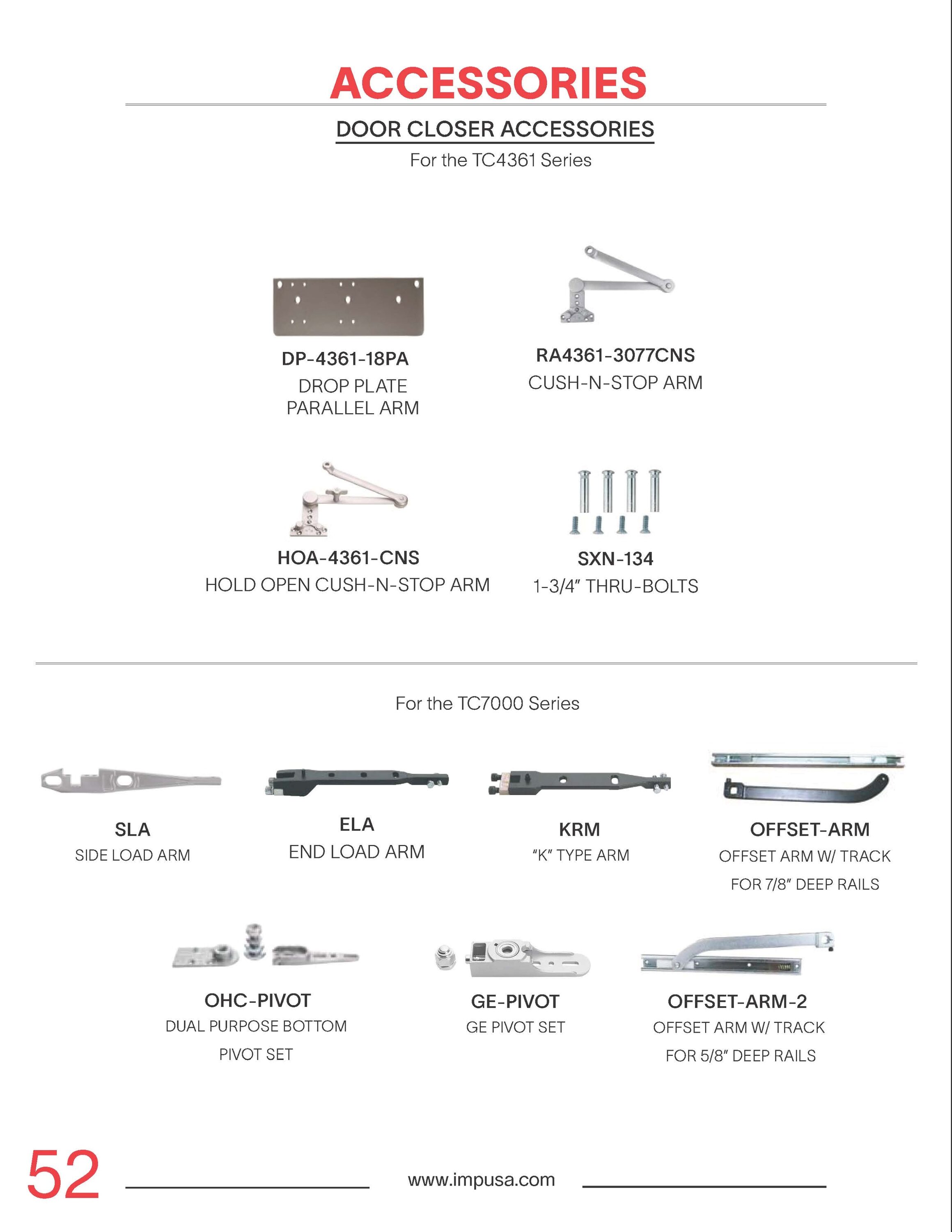 Global Door Controls SXN-134-AL Door-Closures - View #2
