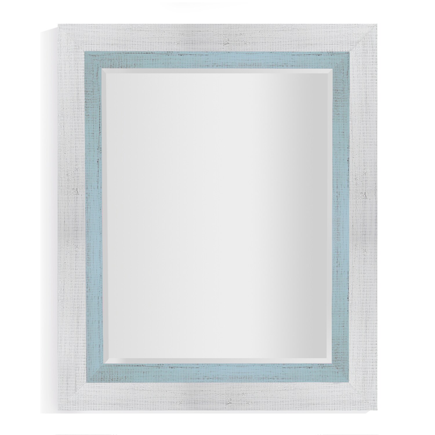La Pastiche 688576632575 Appalachian 30-Inches W x 36-Inches H Rectangle Frost Framed Wall Mirror