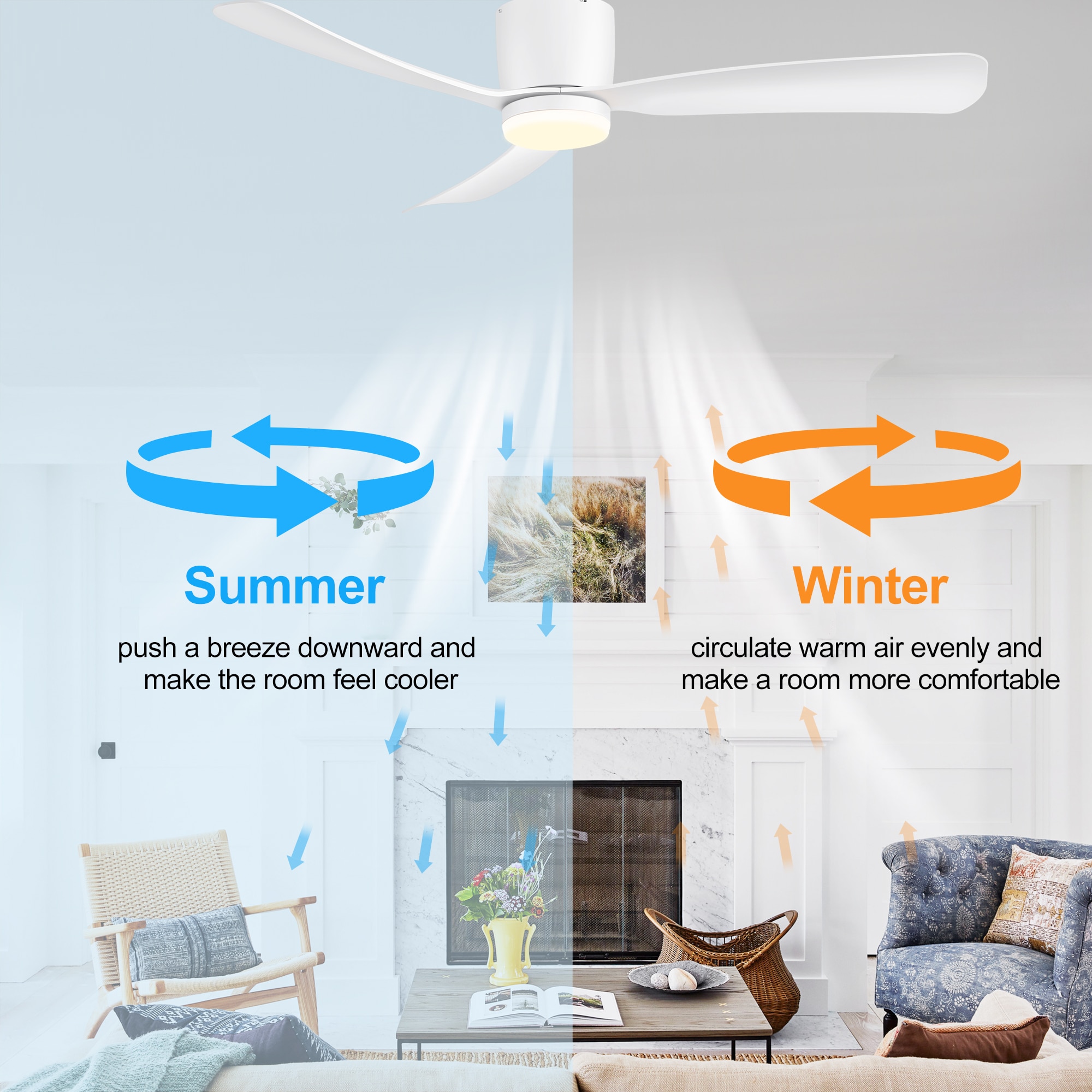 Breezary 24030-AW Ceiling-Fans - View #4