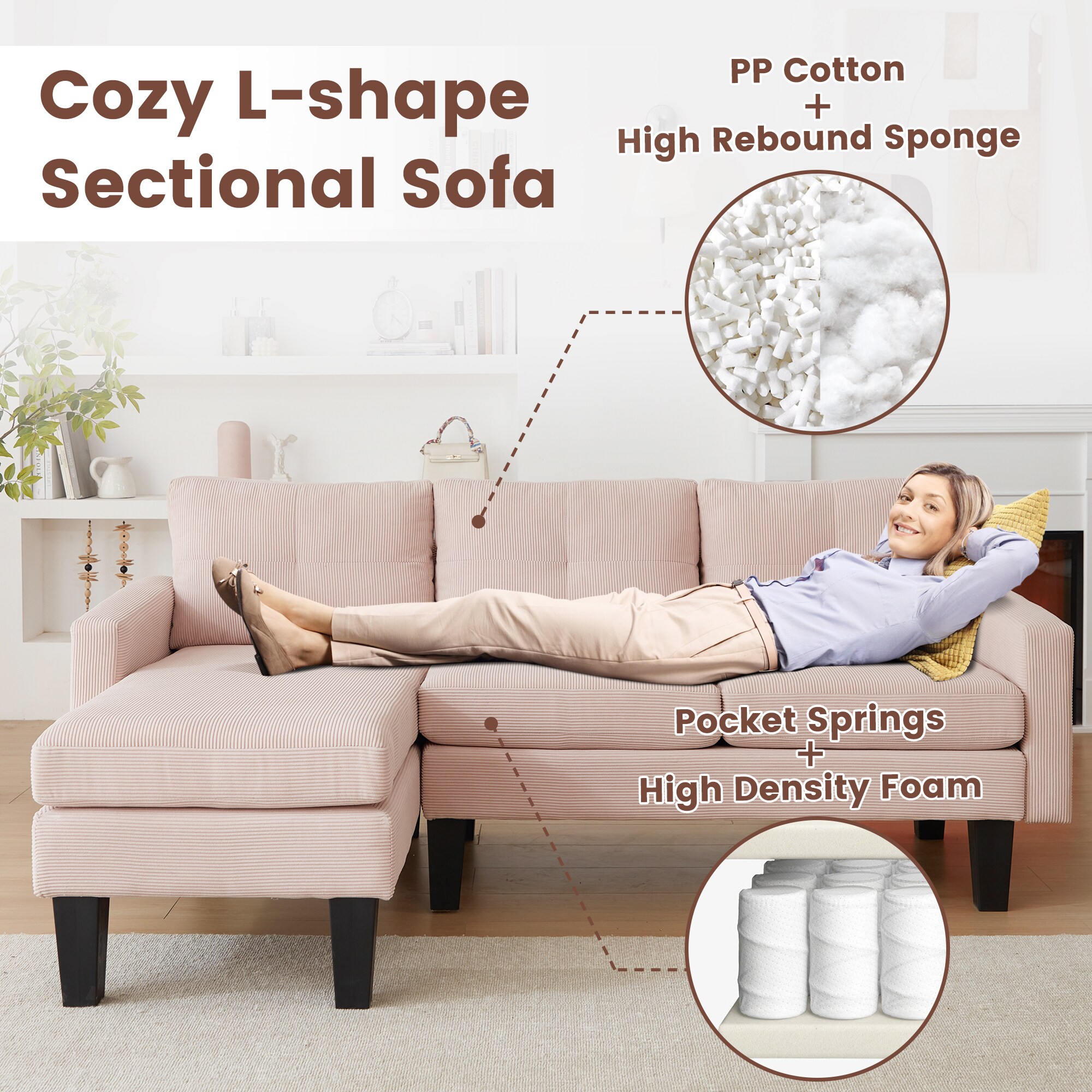 Ovios OLCK770-L Sofas-Loveseats - View #3