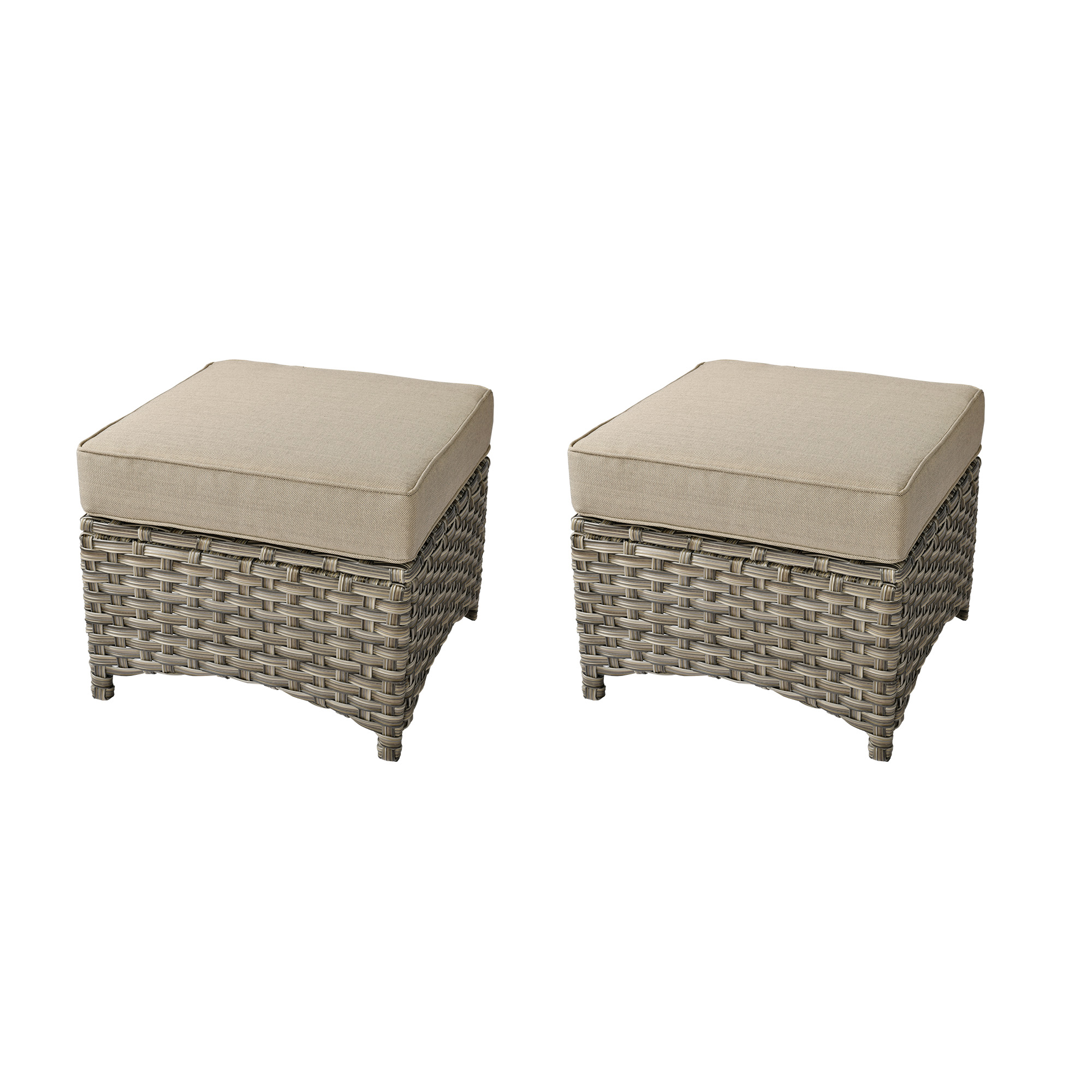 weaxty HMBPAD600-4 Aireno Black Steel Ottoman