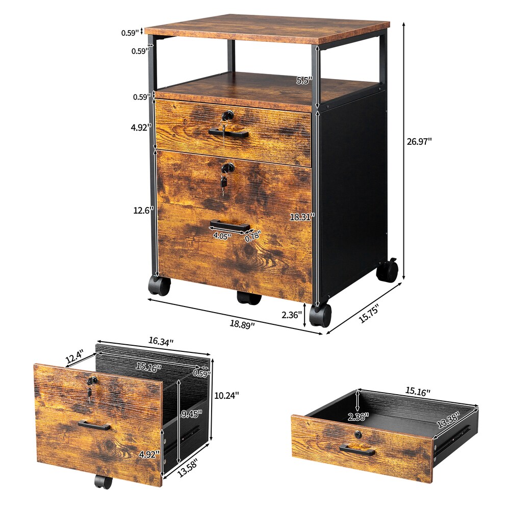 Winado LO1G52003372 Filing-Cabinets - View #3
