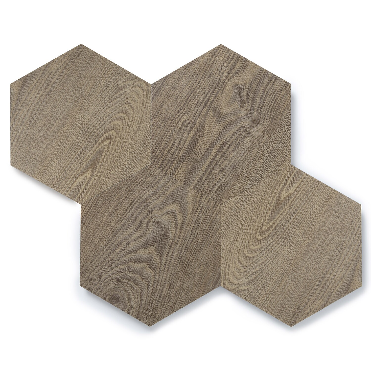 Lucida USA Heritage Oak Brown Wood Look 28-mil x 9-in W x 10-in L Waterproof Glue Down Luxury Vinyl Tile Flooring (12.25-sq ft/ Carton)