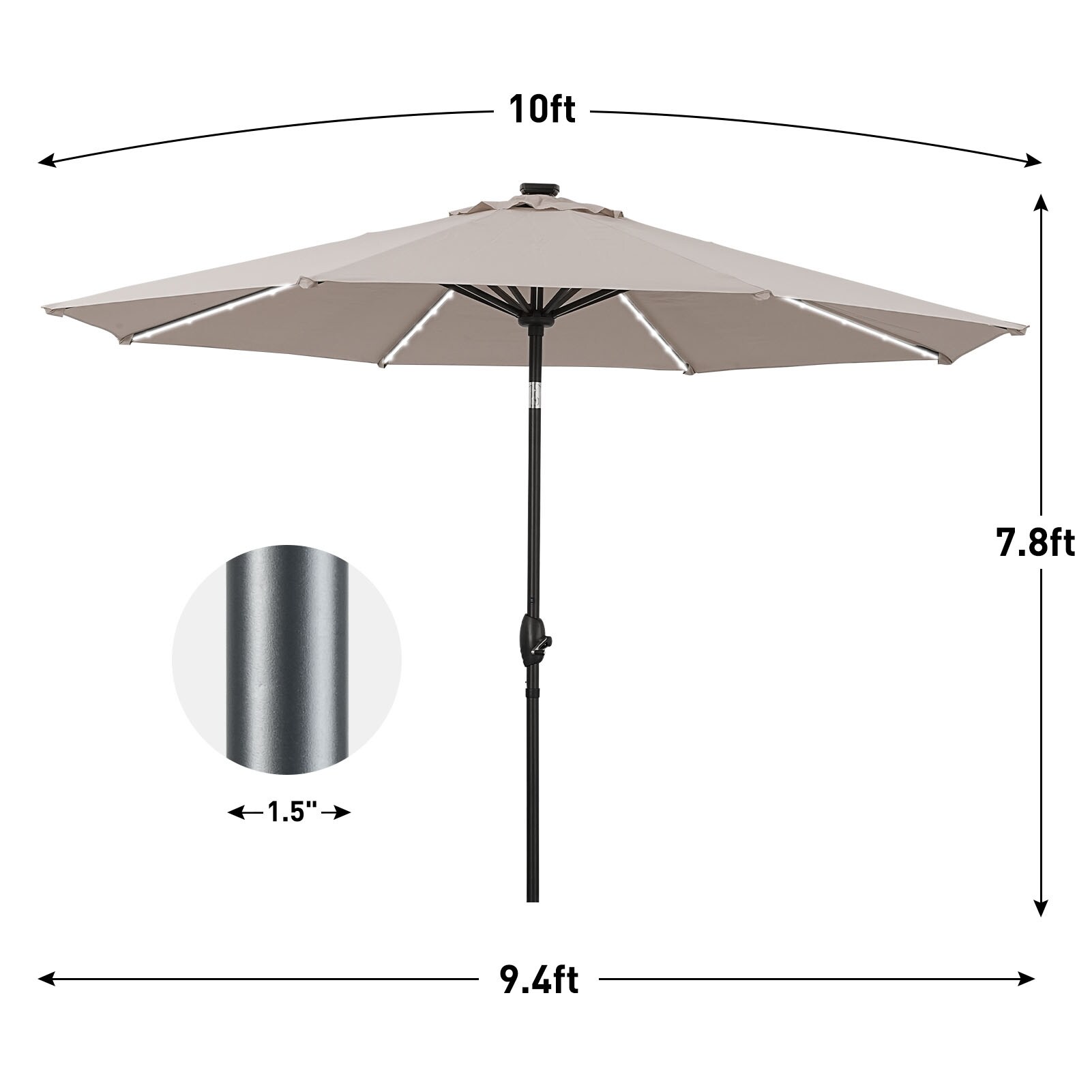 Ainfox 05AF-KK Umbrellas-2 - View #6