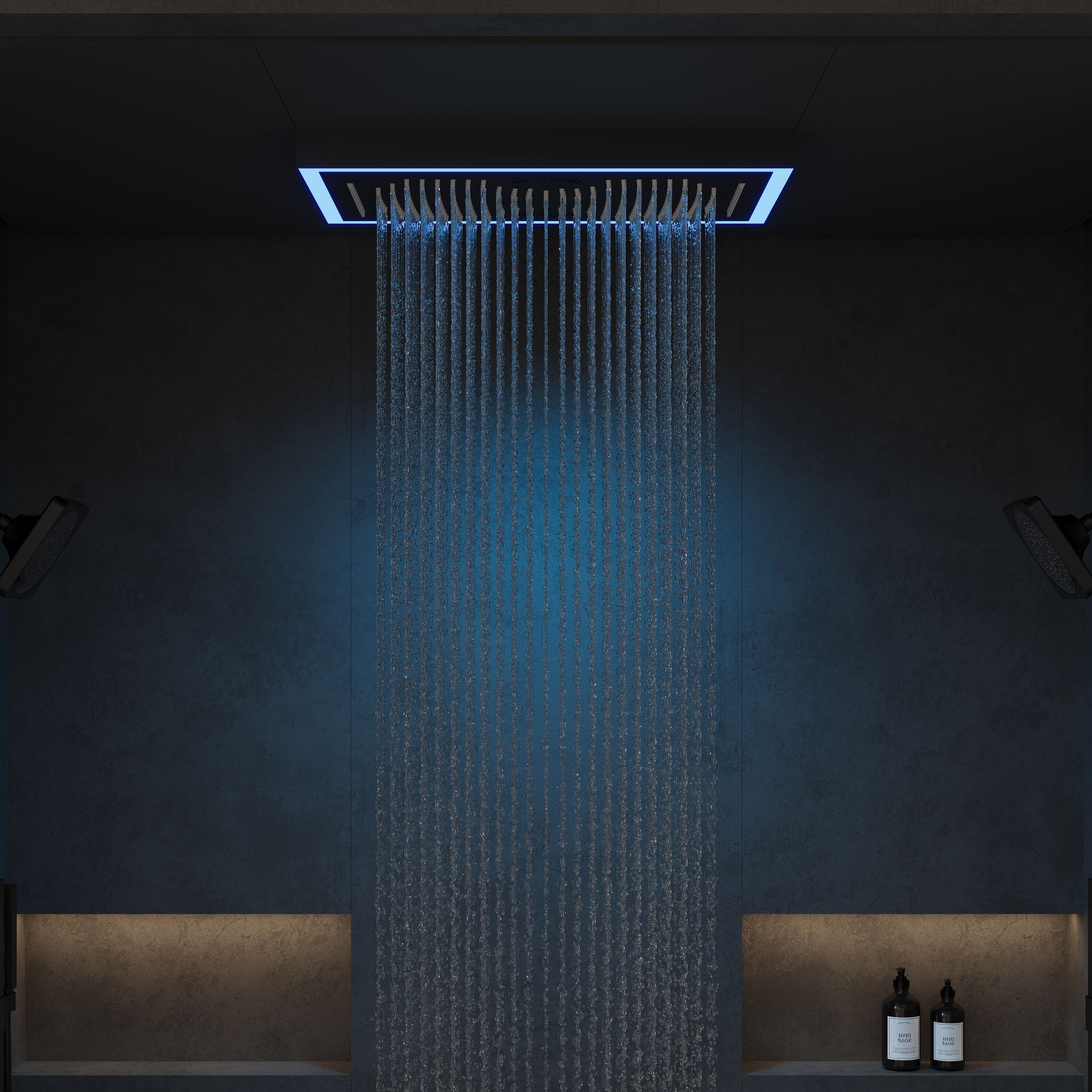 CRANACH C09.BU41.MB Showerhead-Bar-Panels - View #7