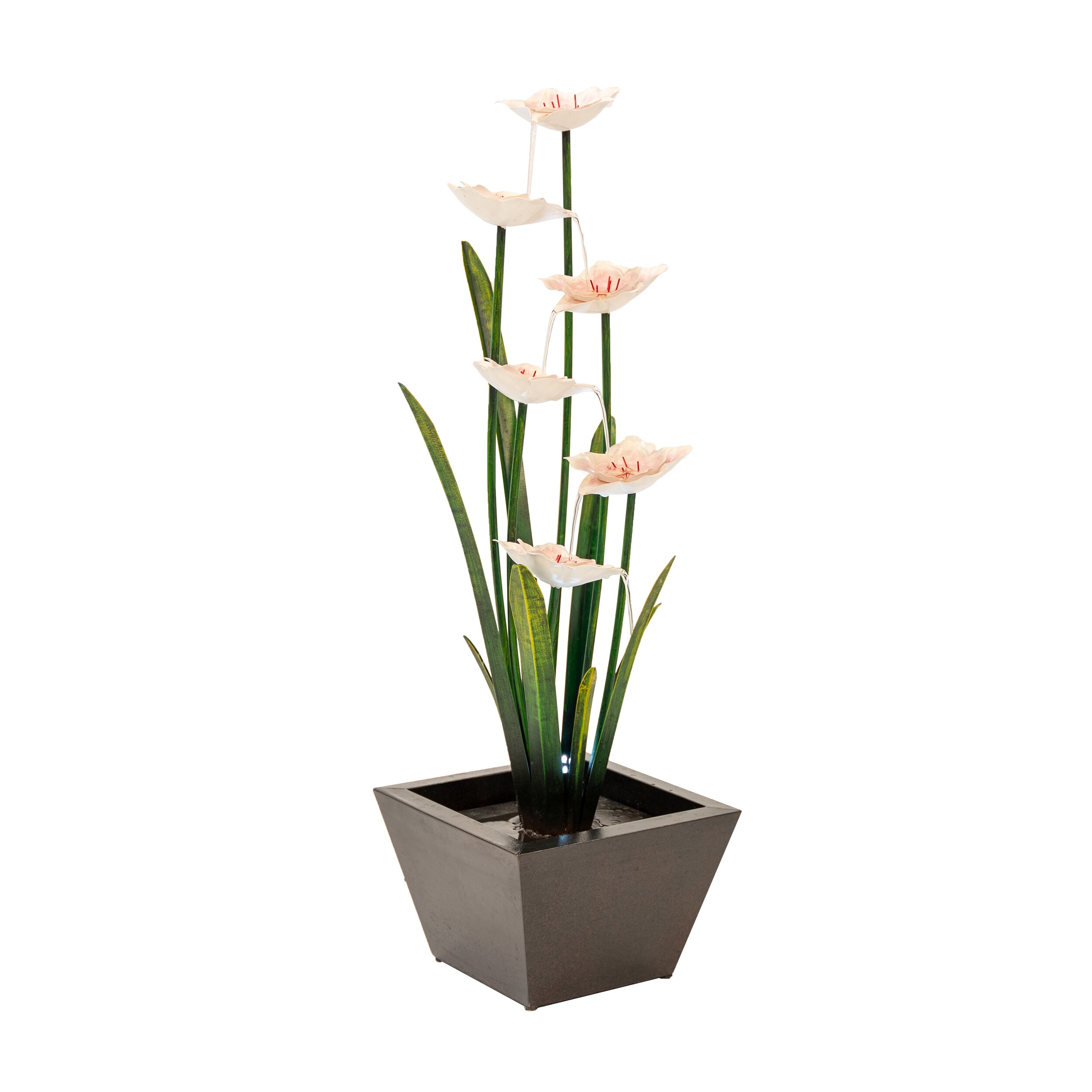 XBrand 39.37-Inches Metal Tiered Indoor Fountain #ALL1020FT