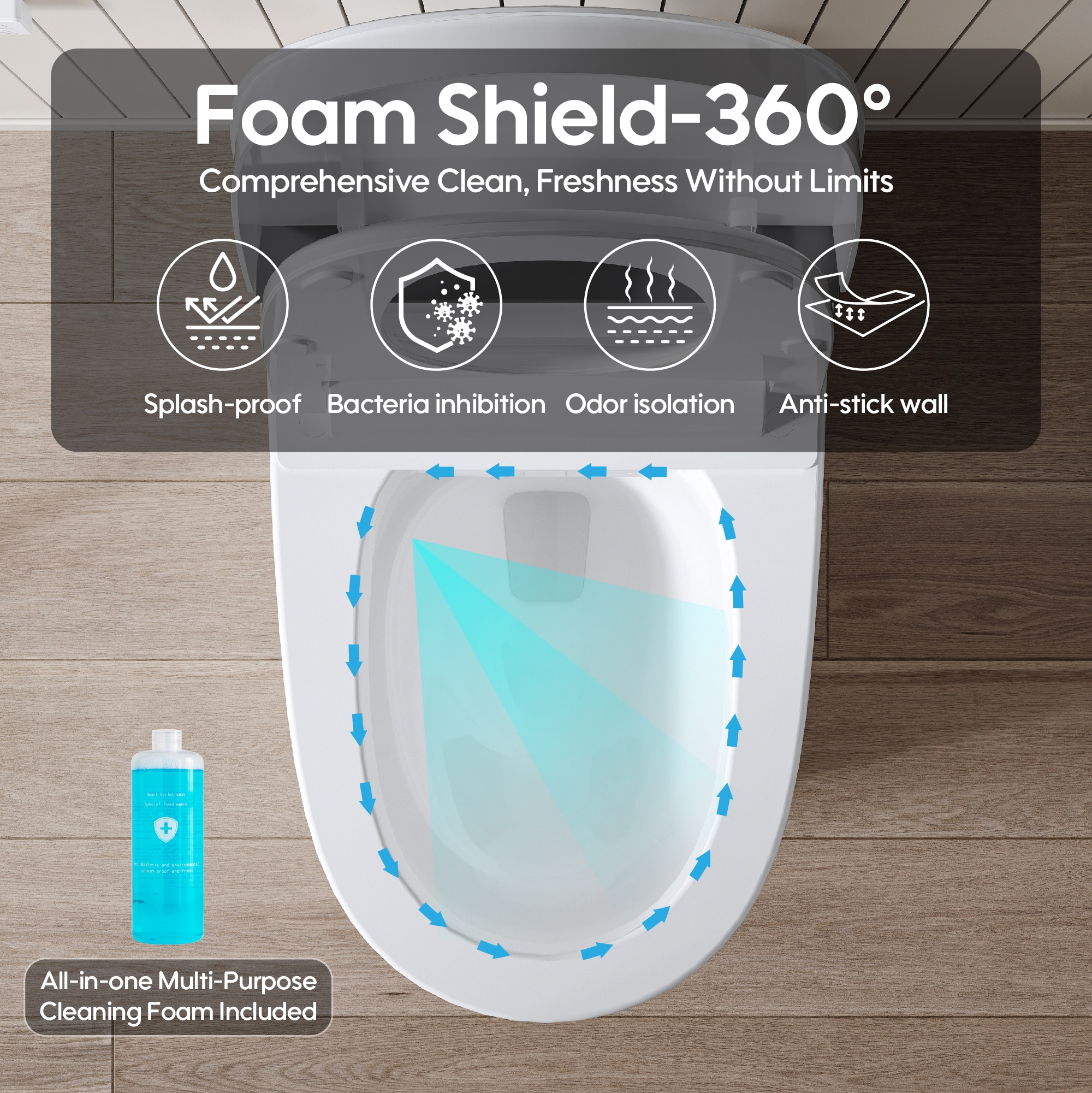 WELLFOR XS-P238860 toilets - View #5