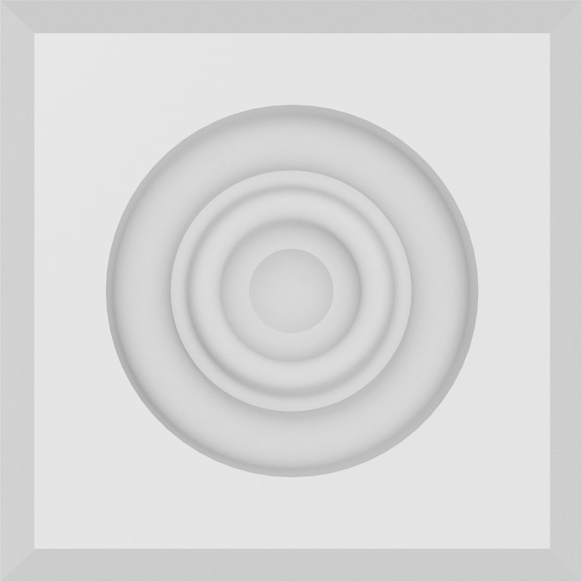 Ekena Millwork ROSP040X040X075SDG03 rosettes - View #2