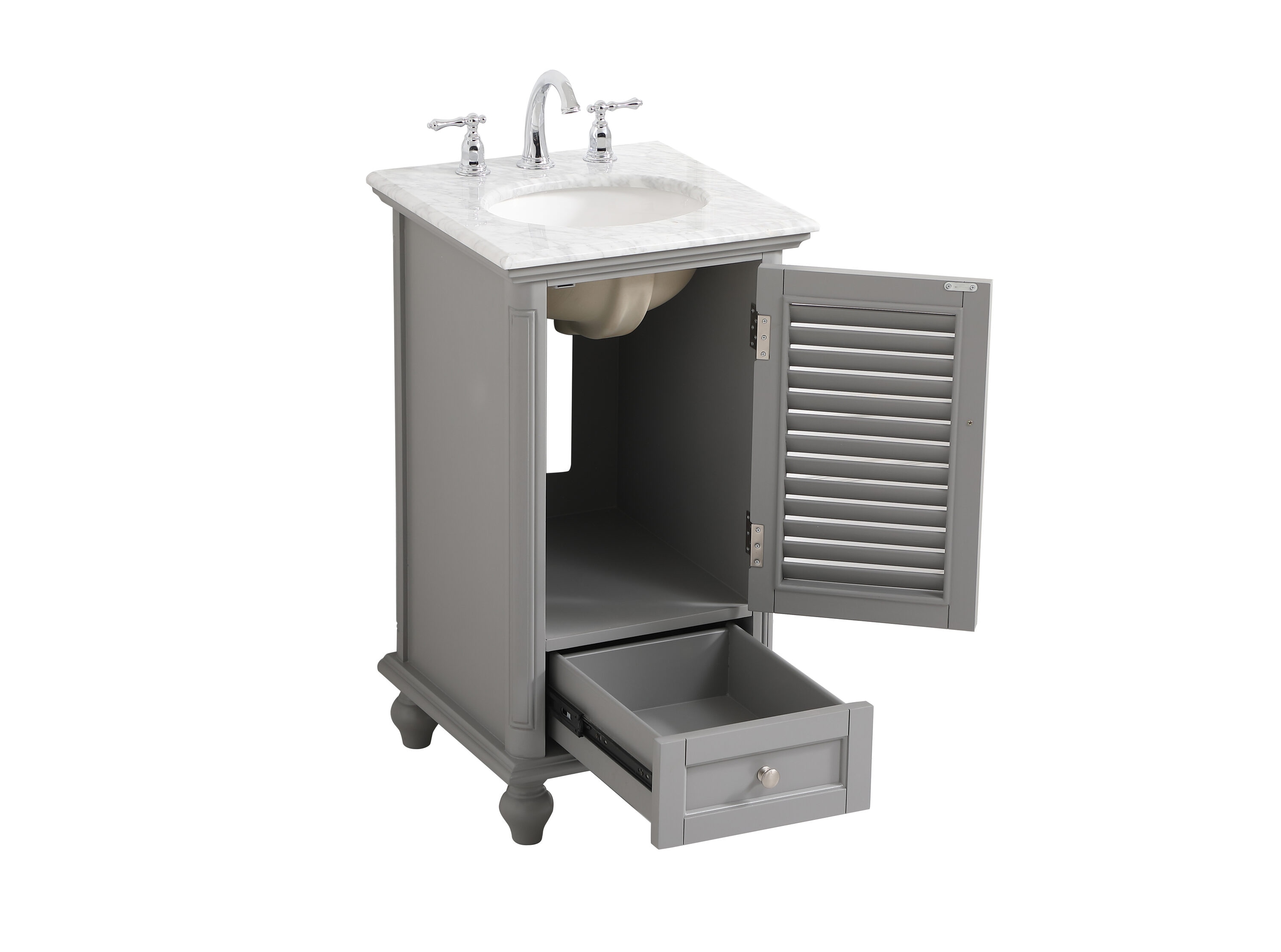 Elegant Decor HF91557GR Bath-Vanity-Combo - View #10