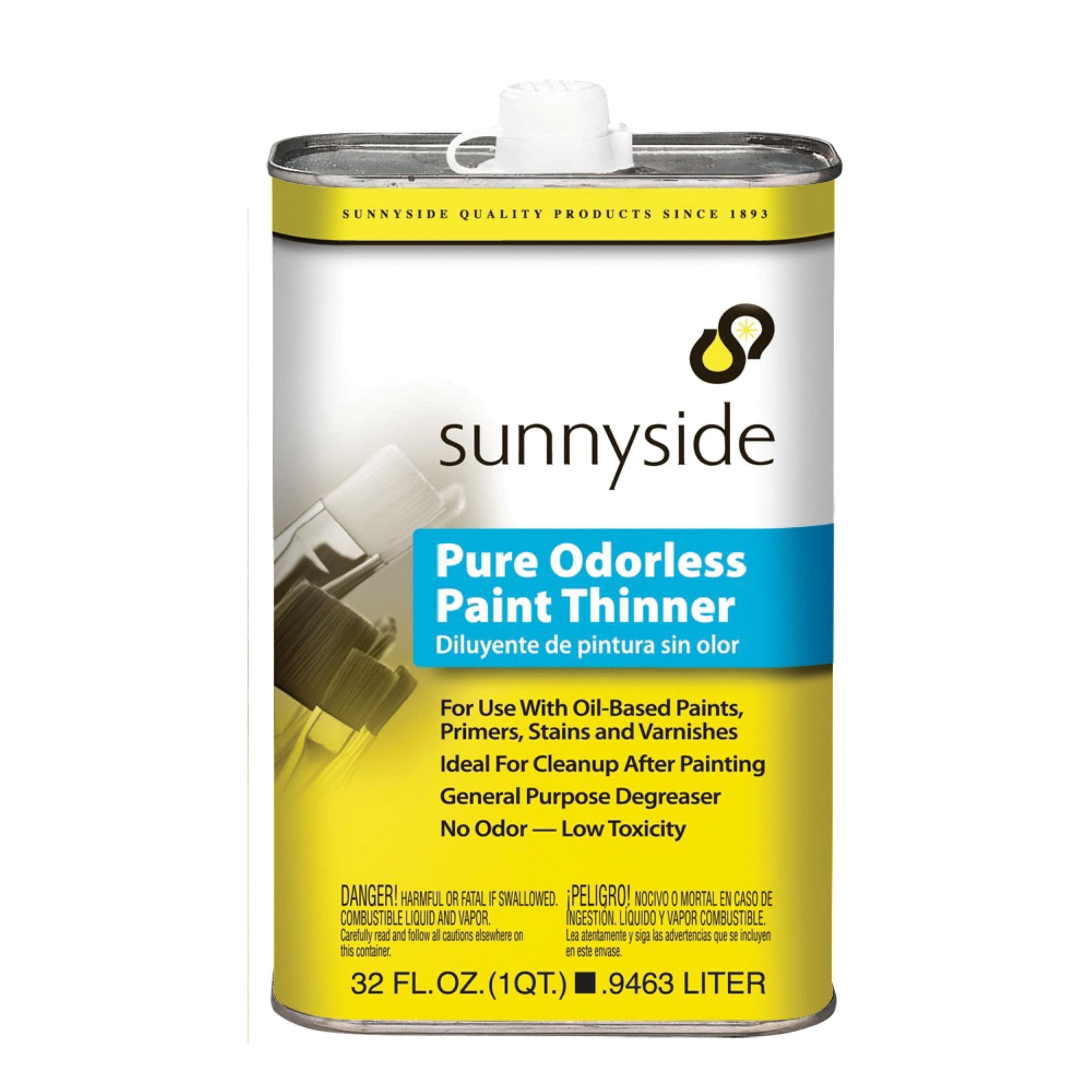 Sunnyside  70532 Pure Odorless Paint Thinner Quart