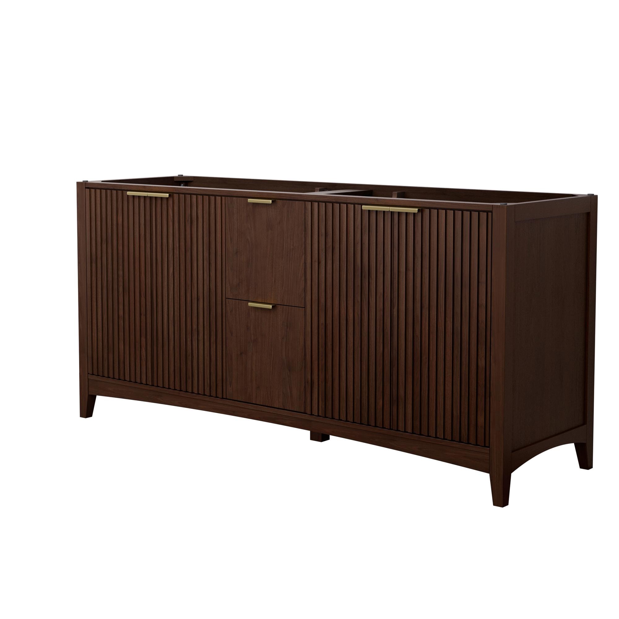 Wyndham Collection Palmilla Bathroom Vanity Base Cabinet without Top