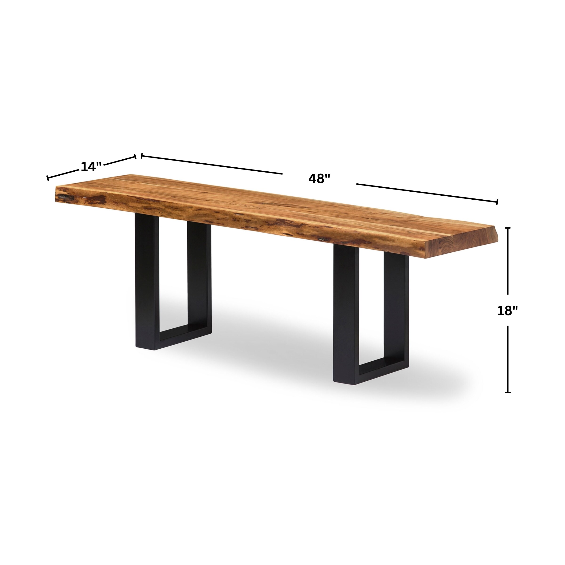 Alaterre Furniture AWAA0420 bench - View #6