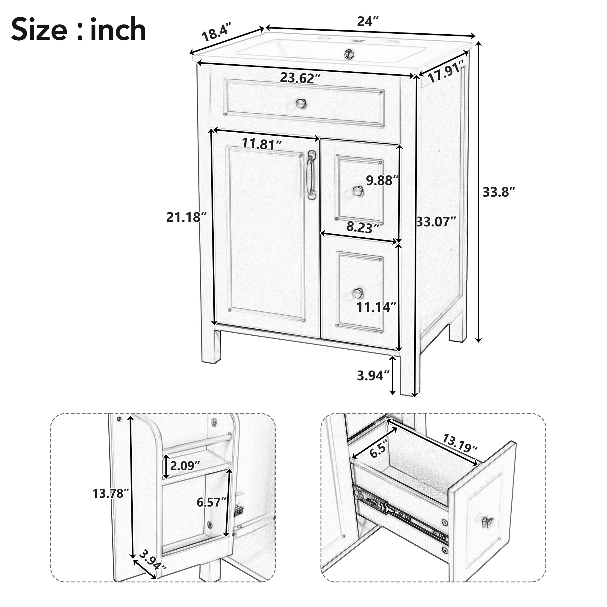 ModernLuxe L3P-N729P192078F Bath-Vanity-Combo - View #7