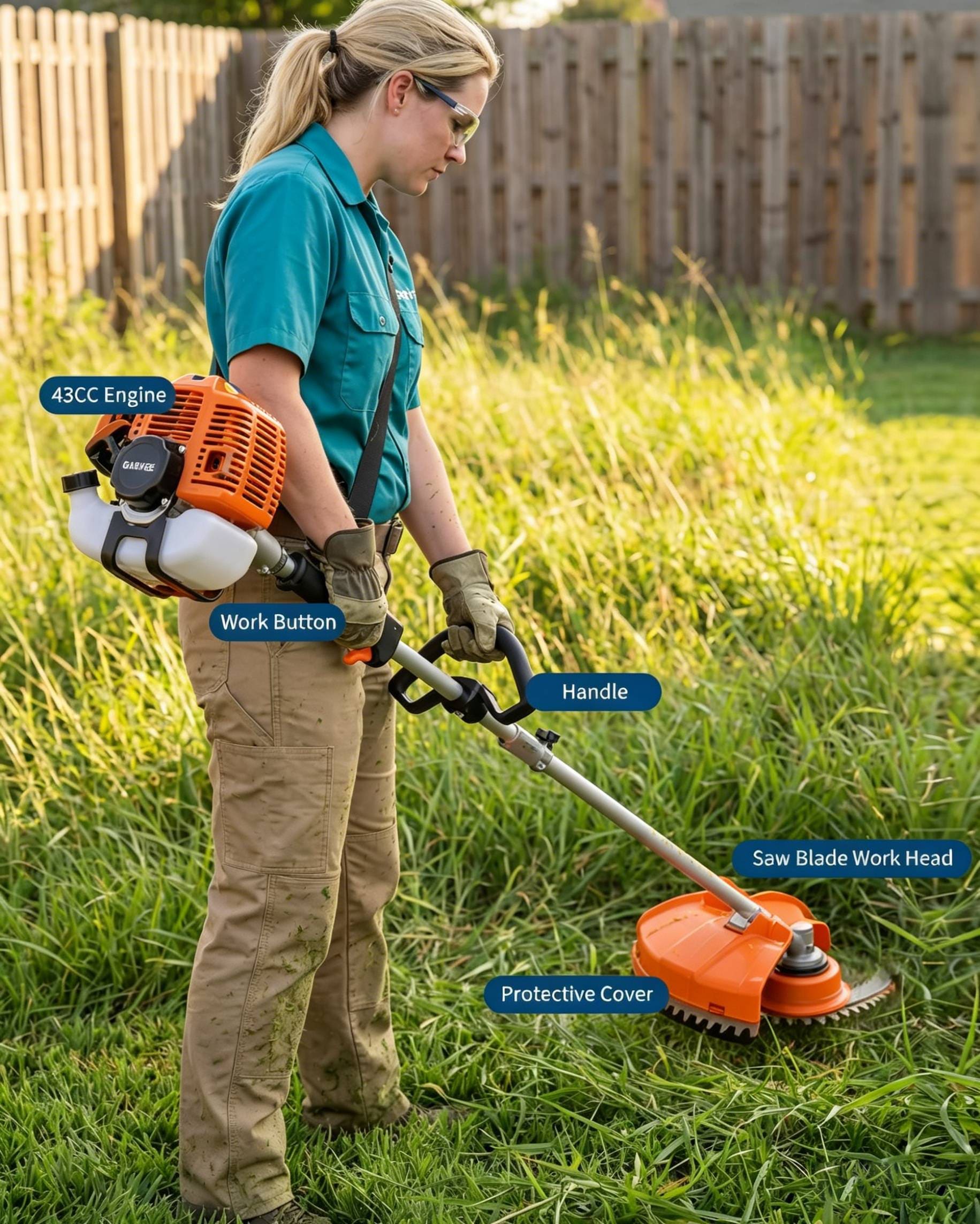 GarveeLife 4E2-DCJ0415003 Cordless-String-Trimmers - View #5
