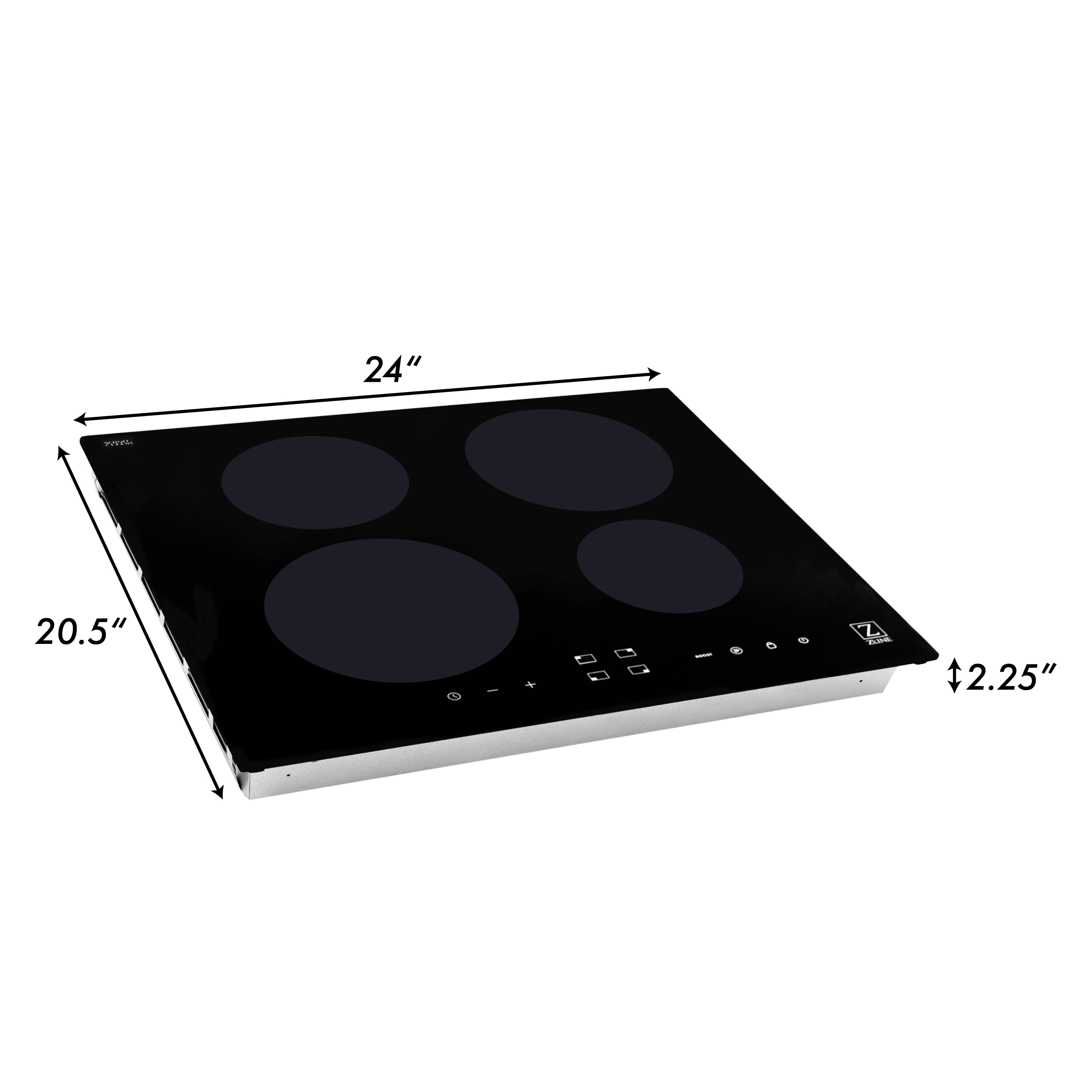 - 4 COOKING ZONES NEW CROWN INDUCTION COOKTOP 