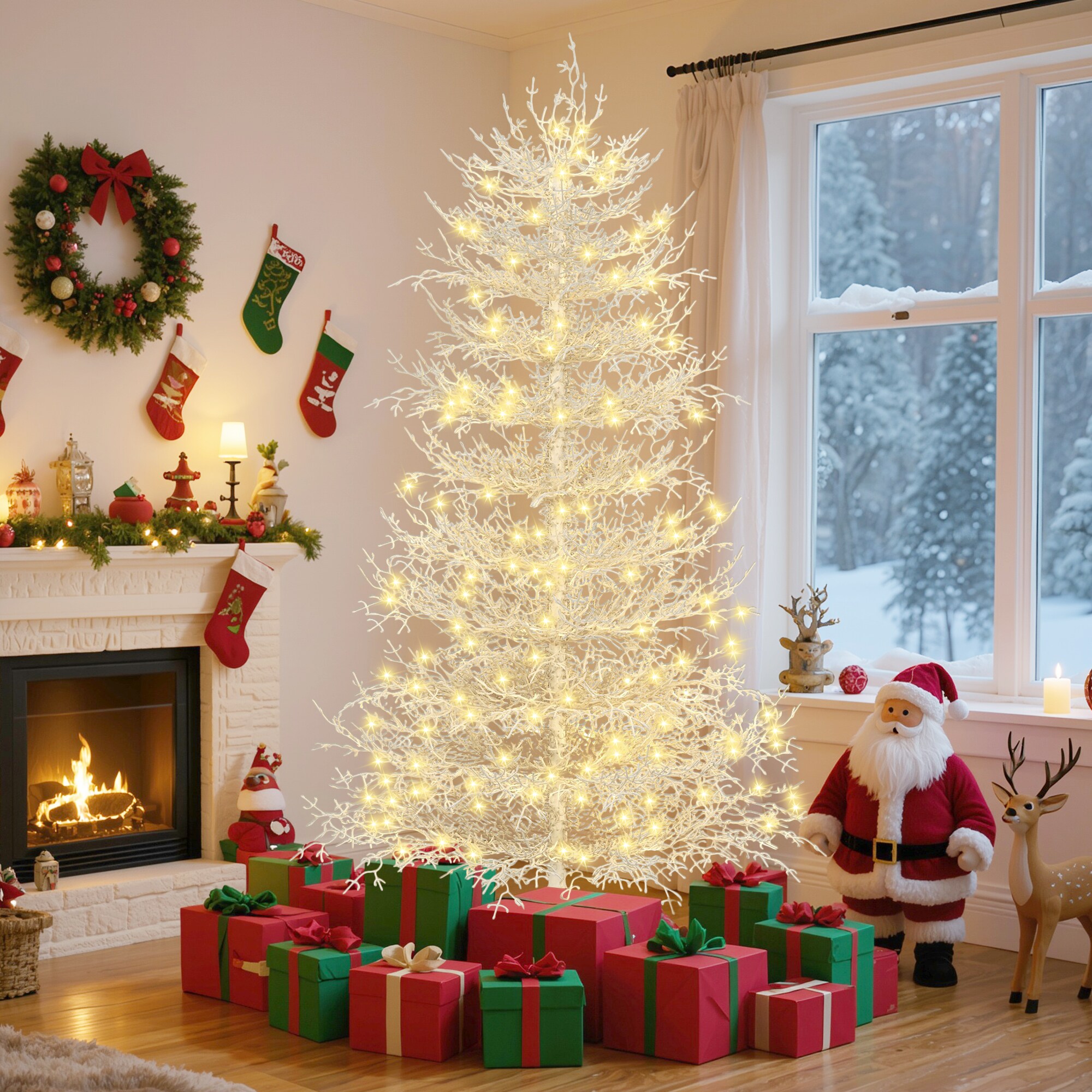 ModernLuxe L3P-N704P326834A Artificial-Christmas-Trees - View #2
